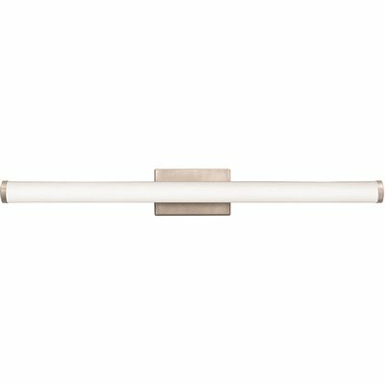 27-Watt 36 In. Brushed Nickel Integrated Led Vanity Light Bar With Selectable Color Temperature 3000/3500/4000K