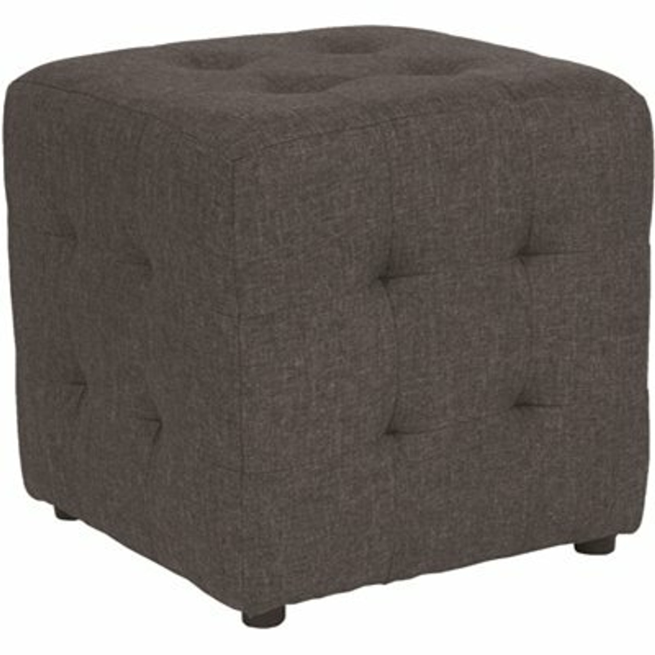 Carnegy Avenue Dark Gray Fabric Ottoman - 309823108