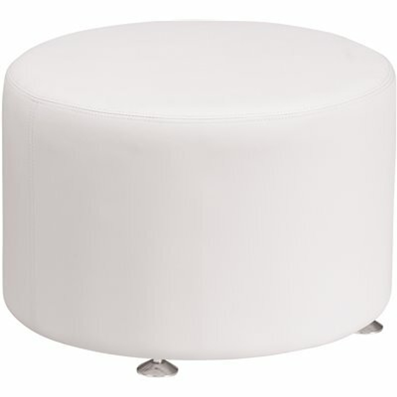 Carnegy Avenue Melrose White Ottoman 309886761