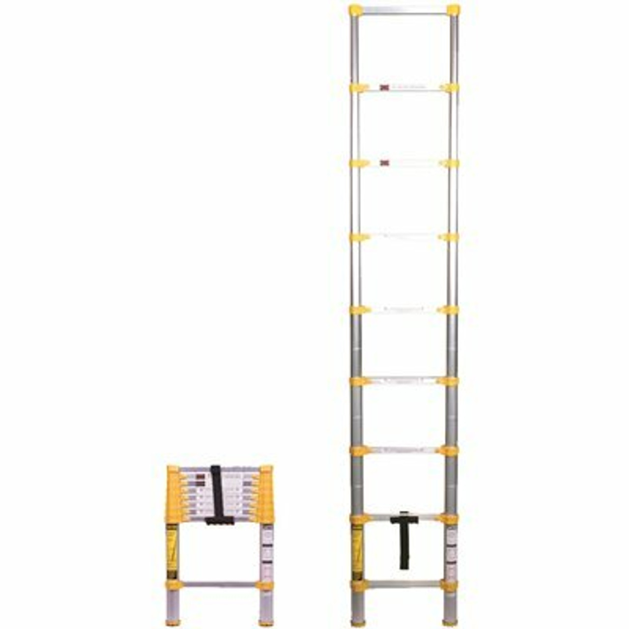 Xtend + Climb 8.5 Ft. Aluminum Telescoping Extension Ladder With 250 Lbs. Load Capacity Type 1 Duty Rating