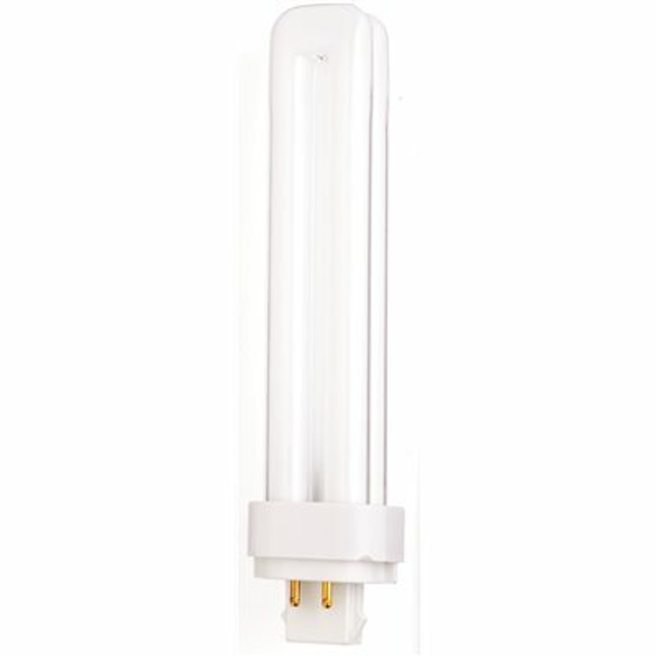 Satco 120-Watt Equivalent T4 G24Q-3 Base Dual Tube Cfl Light Bulb In Warm White