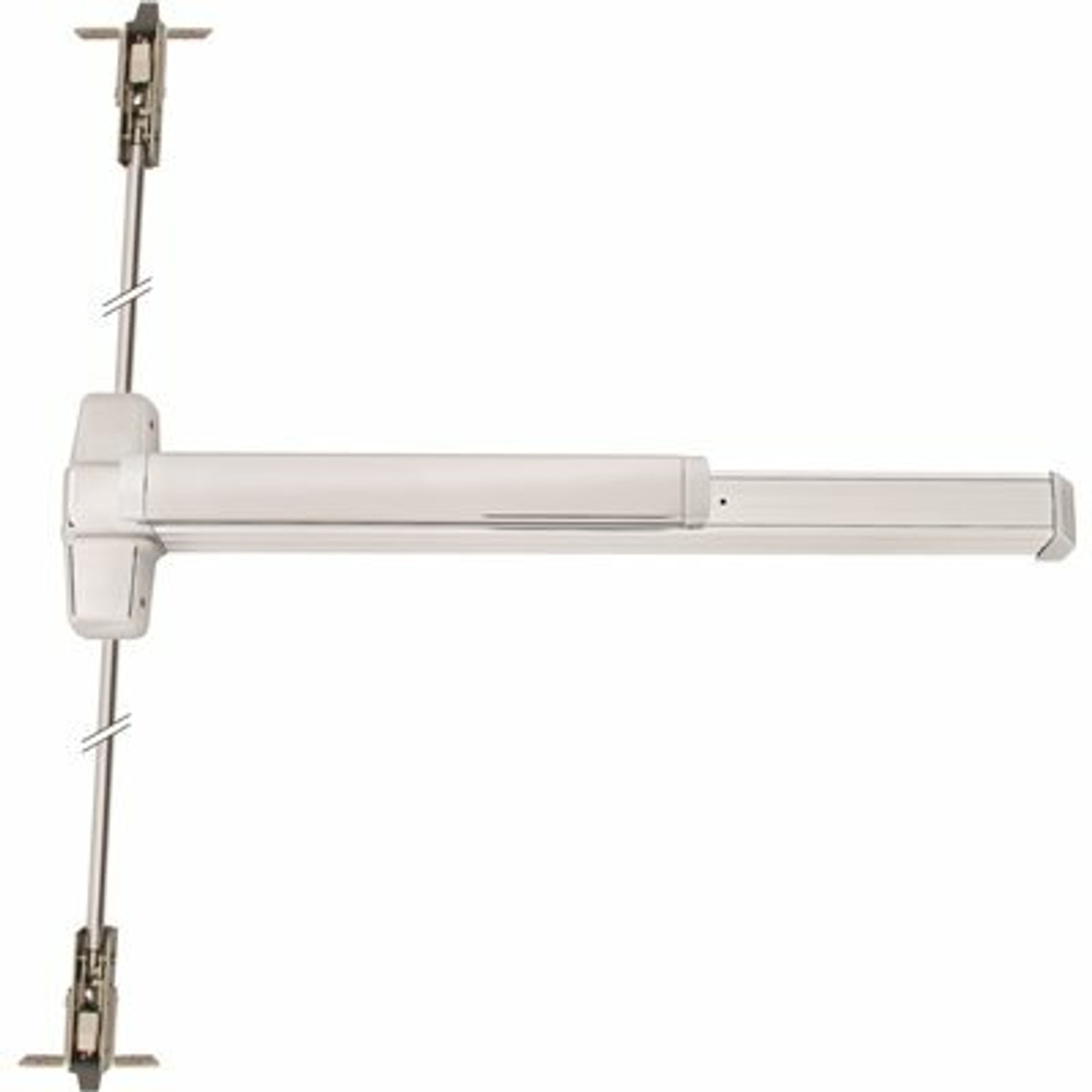 Von Duprin Grade-1 Satin Chrome Concealed Vertical Rod Exit Device, Non-Handed, Exit Only - 310013184