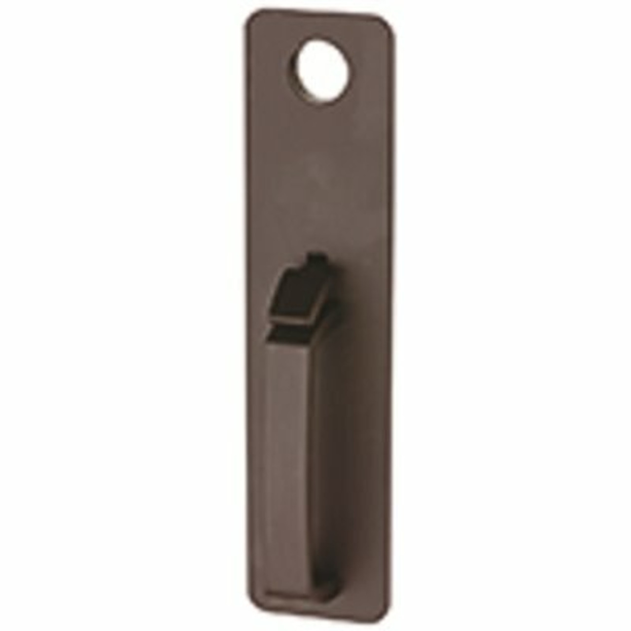 Von Duprin Grade-1 Sprayed Dark Bronze Exit Device Trim Only, Non-Handed, Thumb Press Trim - 310013198