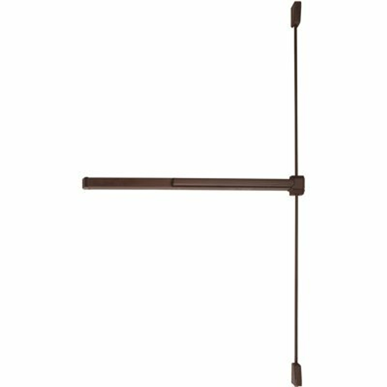 Von Duprin Grade-1 Dark Bronze Surface Vertical Rod Exit Device, Non-Handed, Exit Only - 310013244