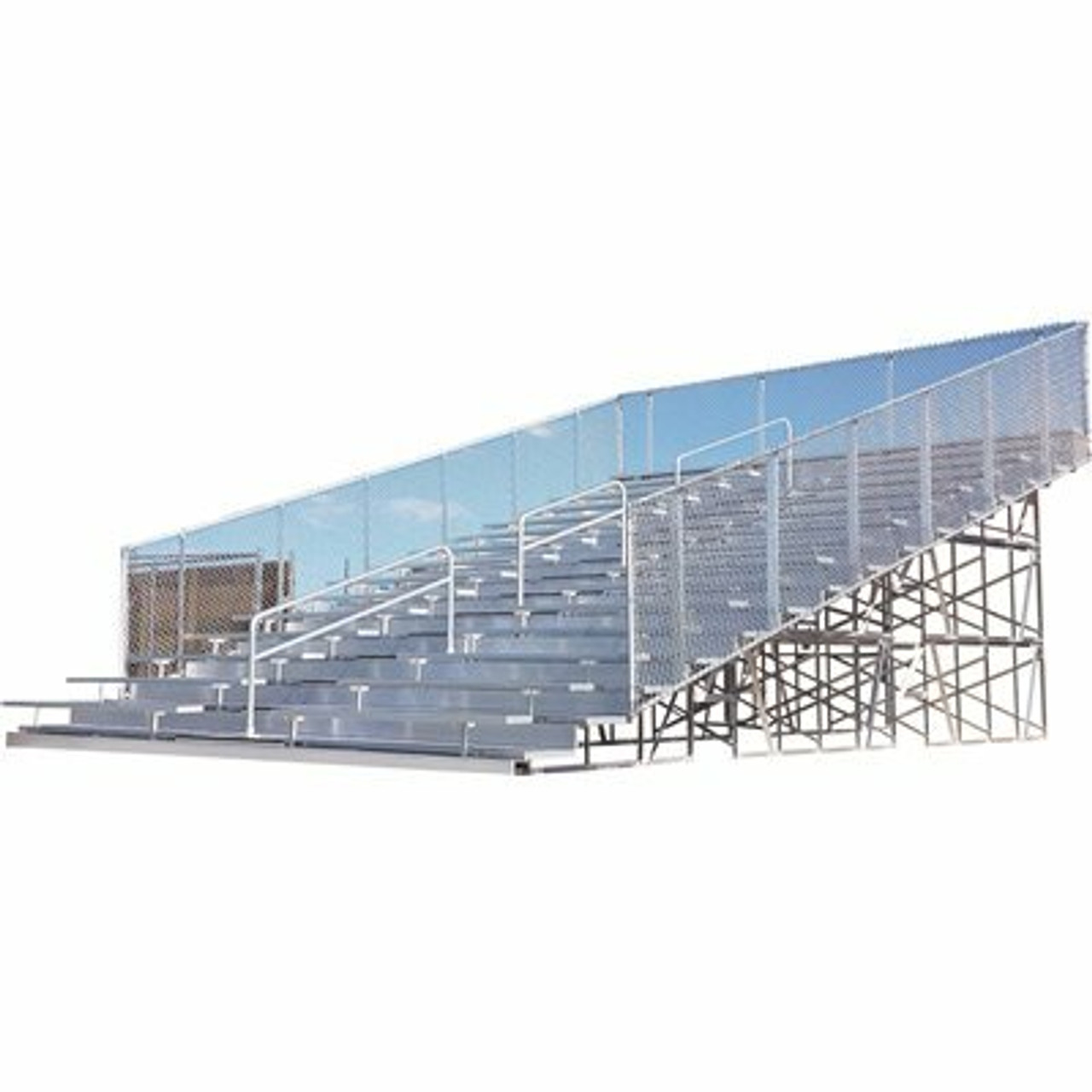 Midfielder 33 Ft. 15-Row Aluminum Bleacher