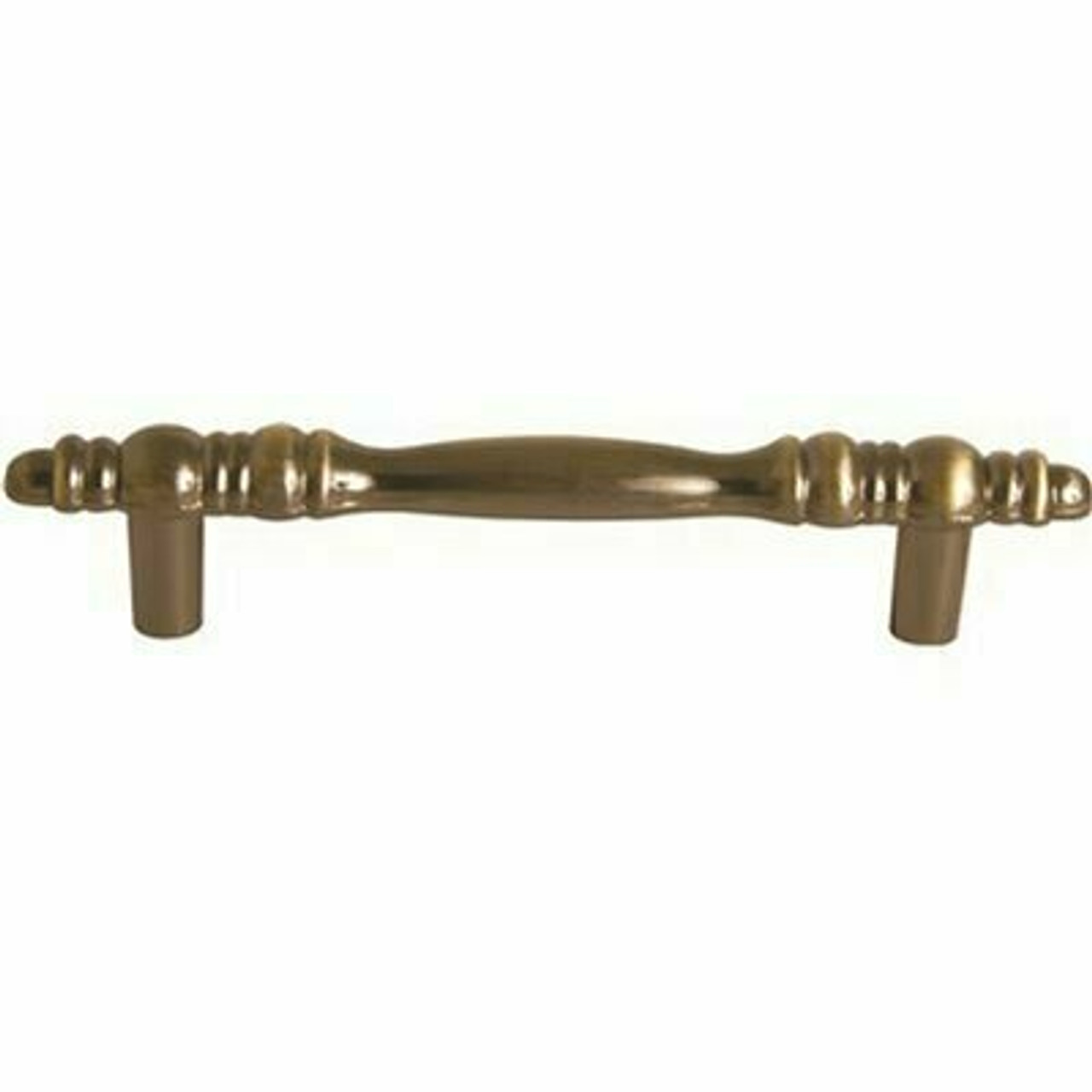 Anvil Mark 3 In. Antique Brass Cabinet Drawer Pull (5-Pack)