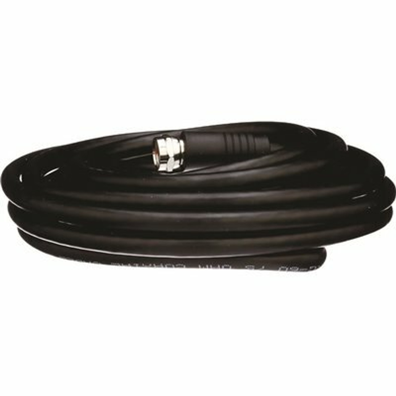 Zenith 12 Ft. Rg6 Coaxial Cable, Black