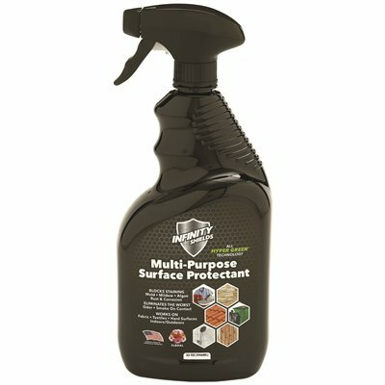 Infinity Shields 32 Oz. Mold And Mildew Long Term Control Blocks And Prevents Staining (Floral)