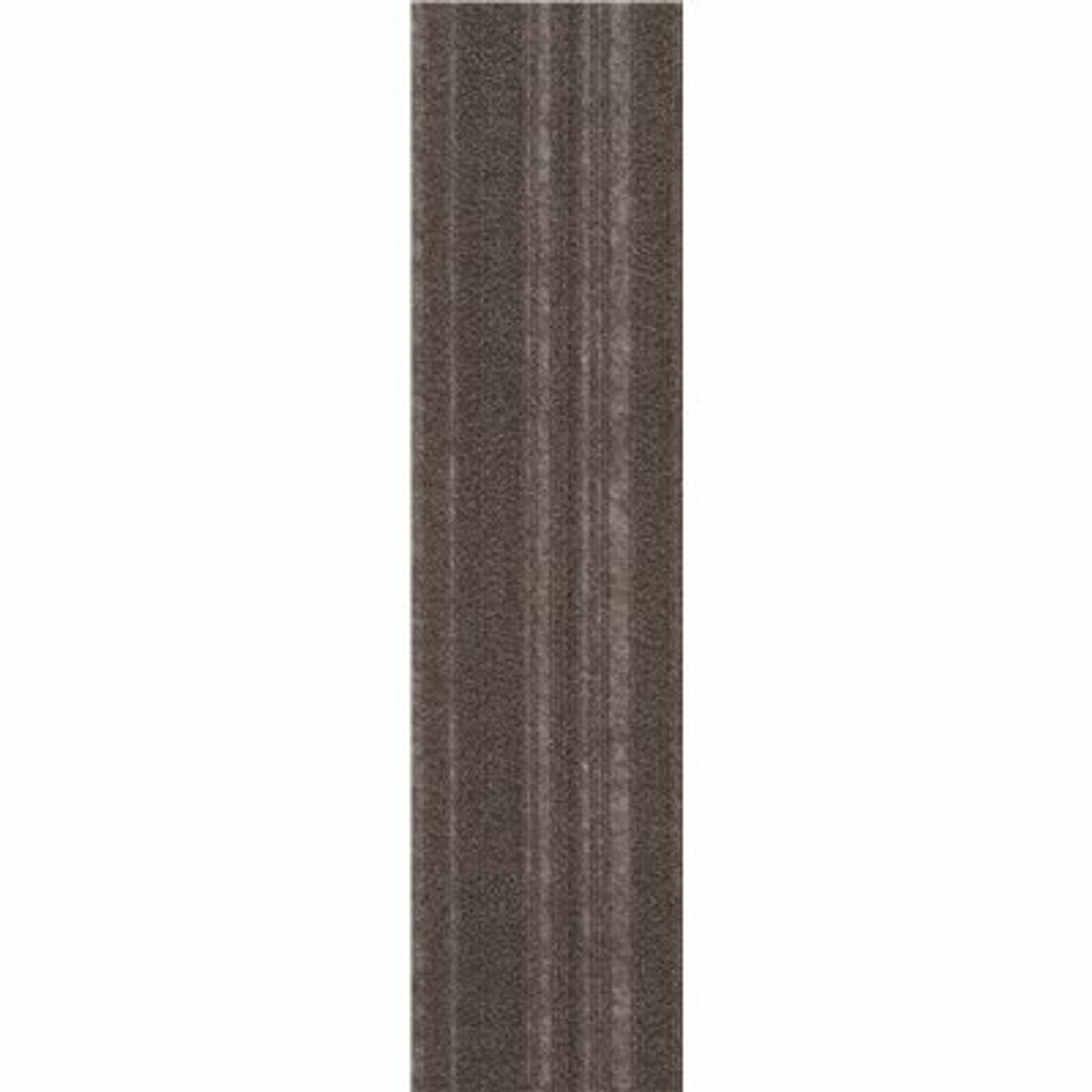 Foss Peel And Stick Espresso Barcode Planks 9 In. X 36 In. Commercial/Residential Carpet (16-Tile / Case)