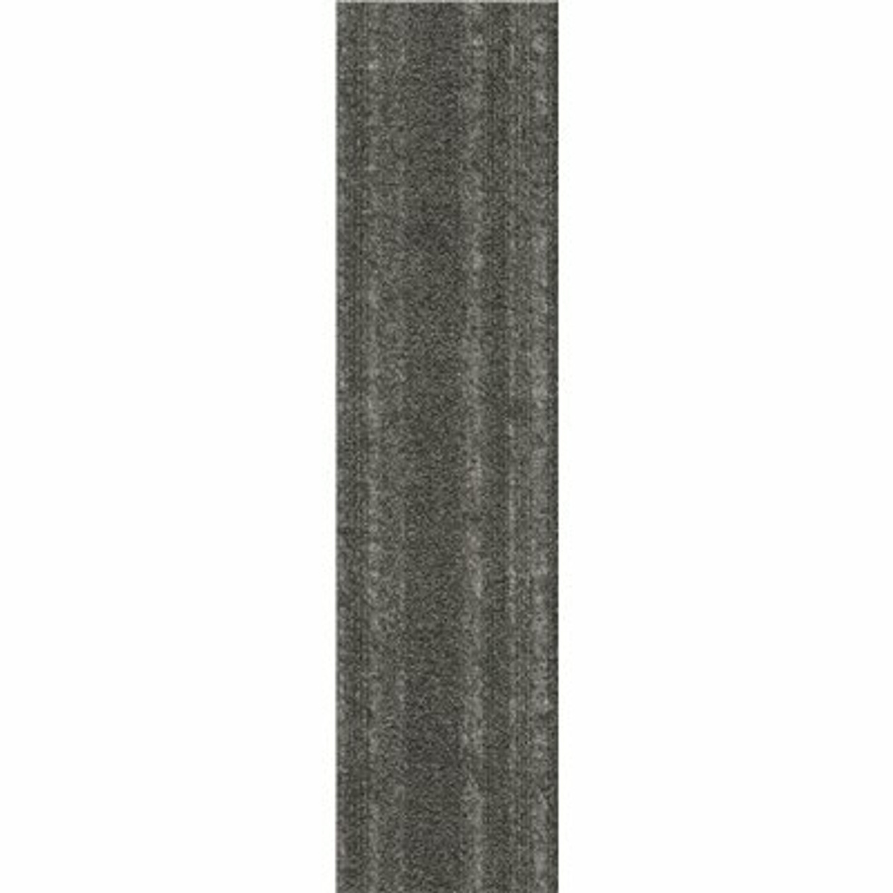 Foss Peel And Stick Sky Grey Barcode Planks 9 In. X 36 In. Commercial/Residential Carpet (16-Tile / Case)