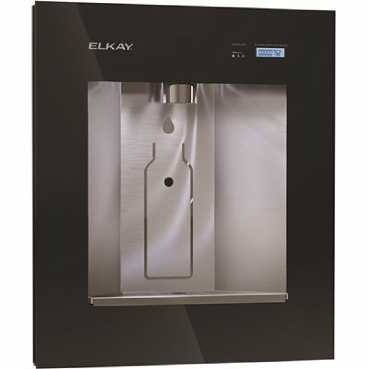 Elkay Ezh2O Liv Built-In Filtered Water Dispenser, Remote Chiller In Midnight