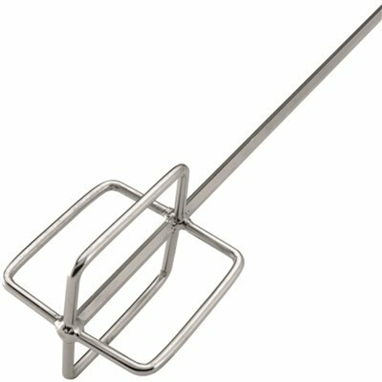 Qep 24 In. Professional Chrome-Plated Steel Thinset And Grout Mixing Paddle For Corded Drills