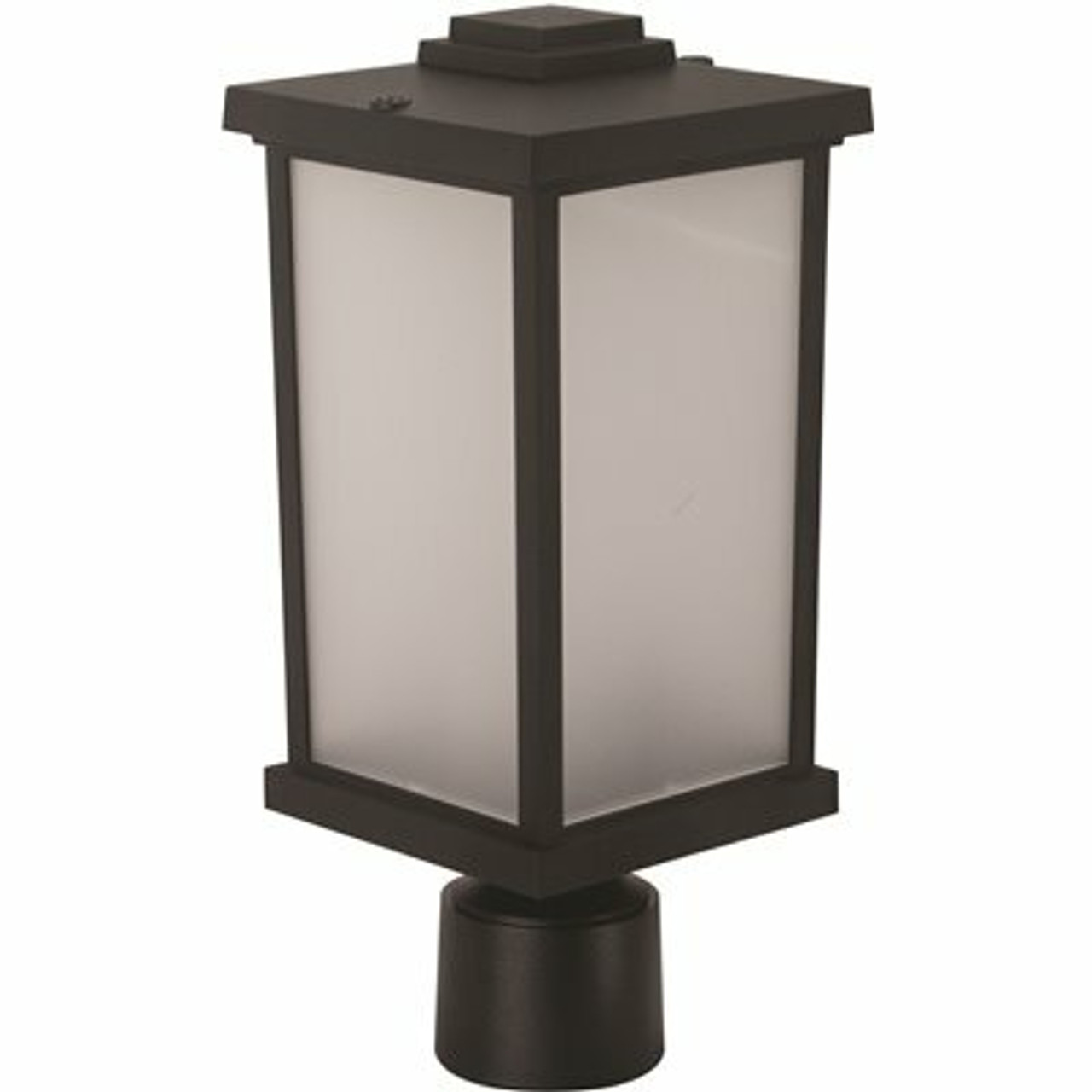 Liteco Black Craftsman Style Outdoor Post Mount Fixture - 311194247