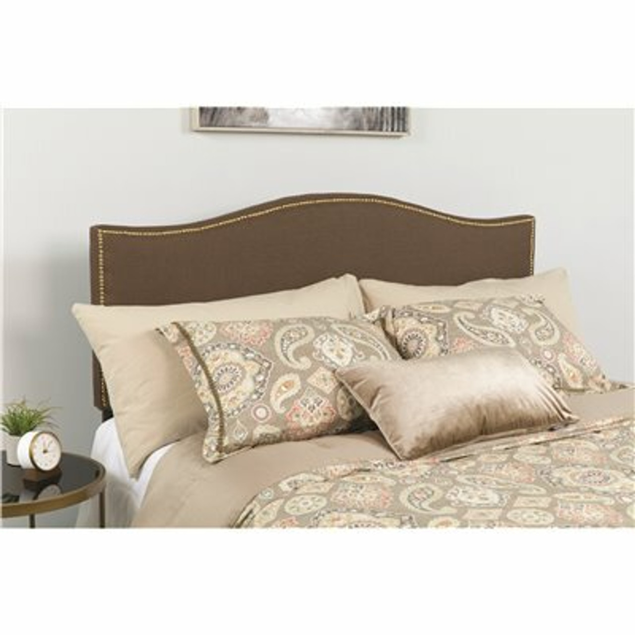 Carnegy Avenue Dark Brown Queen Headboard Panel Design 311226288