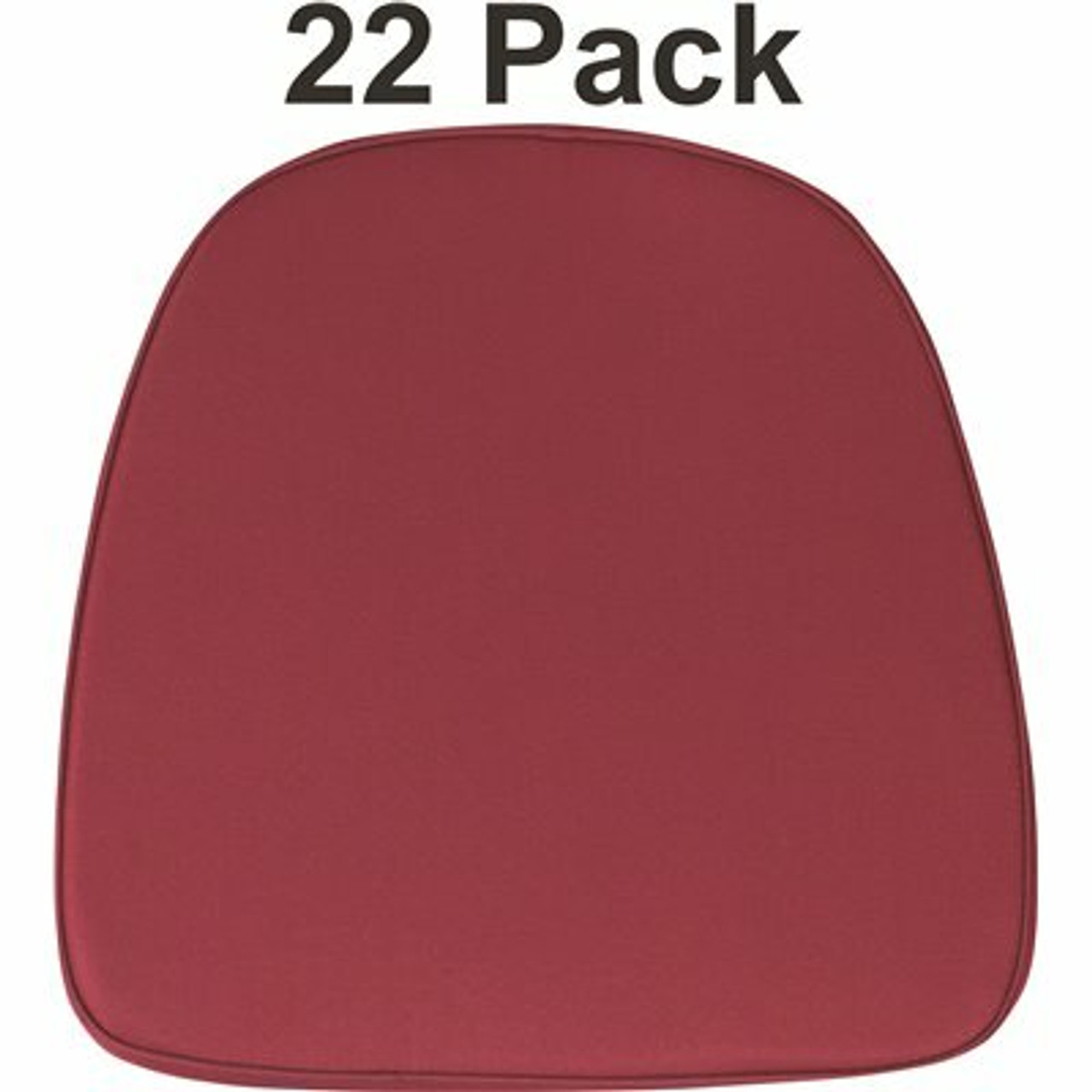 Carnegy Avenue Burgundy Chair Pad (Set Of 22)