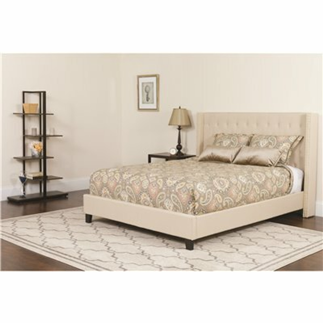 Carnegy Avenue Beige King Bed Set - 311511474