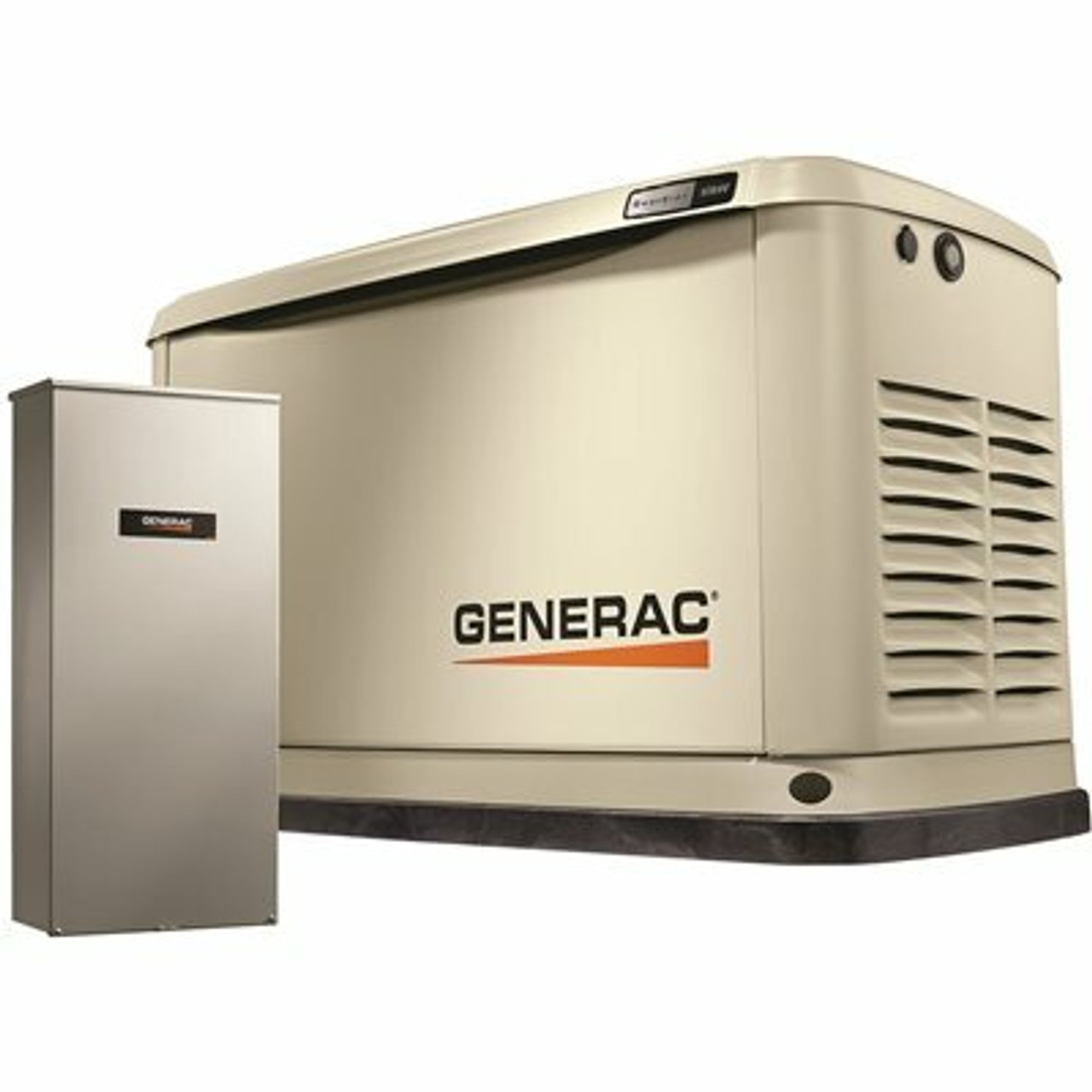 Generac Guardian 10,000-Watt Air-Cooled Whole House Generator With Wi-Fi And 100-Amp Transfer Switch