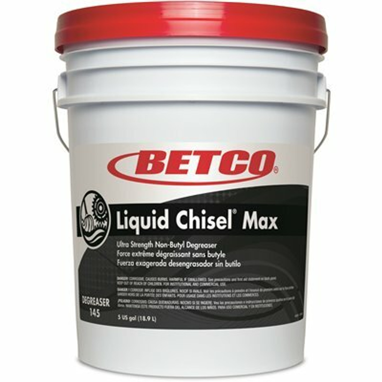 Betco Liquid Chisel Max 5 Gal. Pail Degreaser