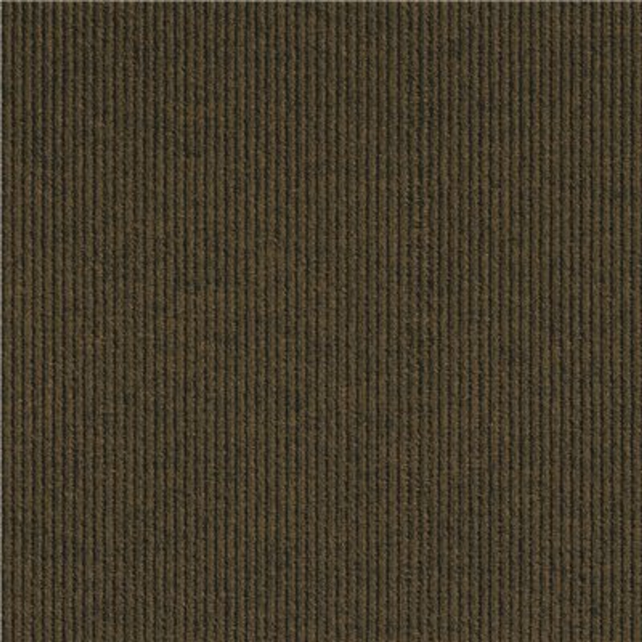 Foss Peel And Stick Modular Mat Wide Wale Rib Mahogany 18 In. X 18 In. Indoor/Outdoor Carpet (10 Tiles/Case)