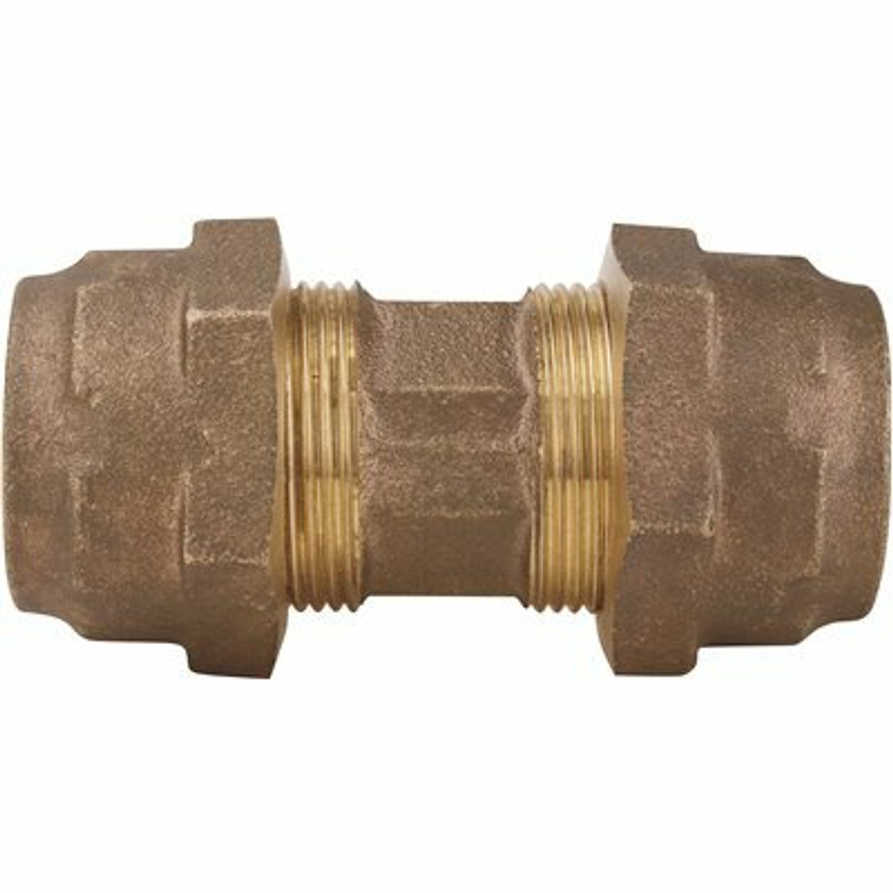 A.Y. Mcdonald 1 In. Compression X 1 In. Compression No-Lead Bronze Water Service Ranger Coupling