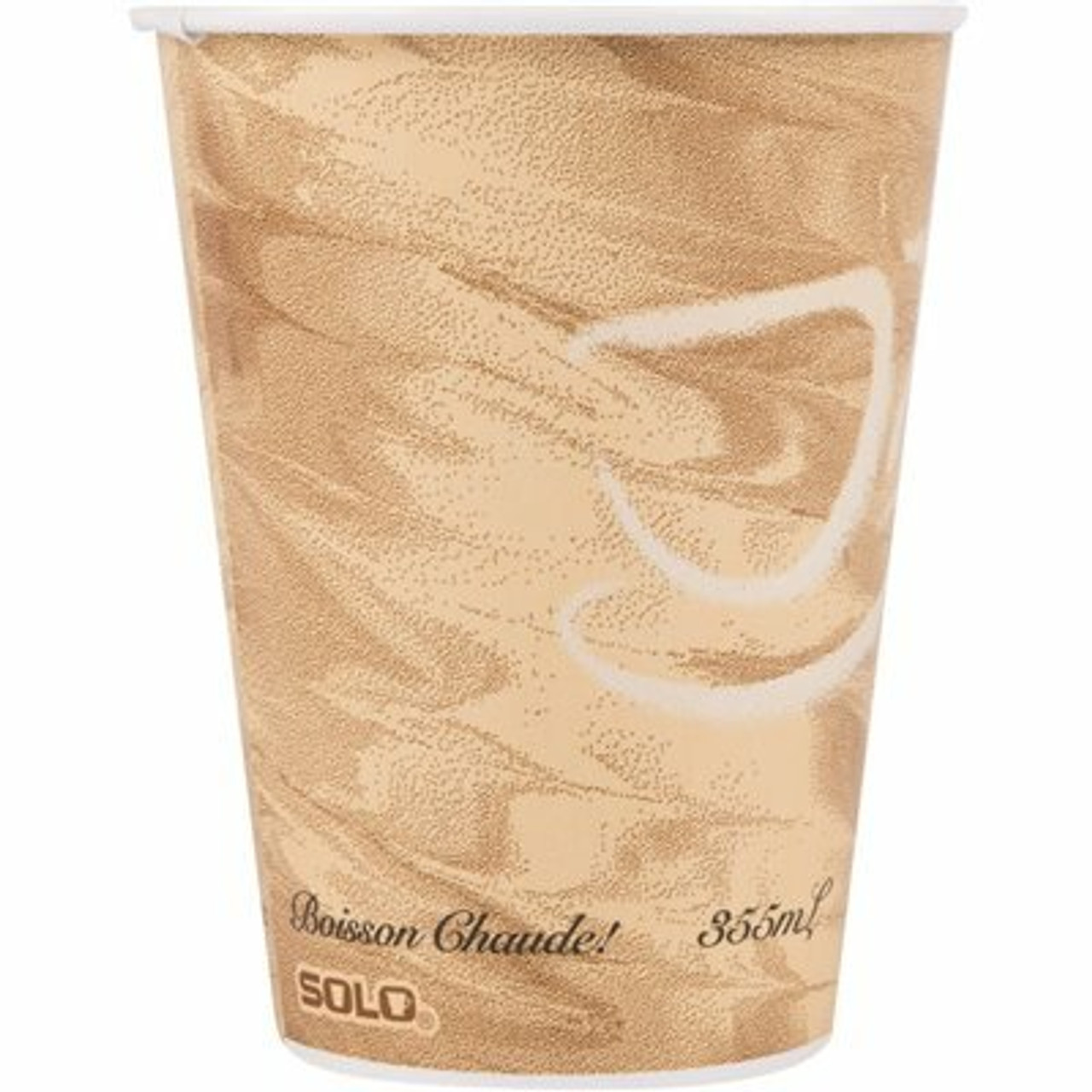 Solo 12 Oz. Mistique Poly Lined Paper Hot Cup (1000 Per Case)