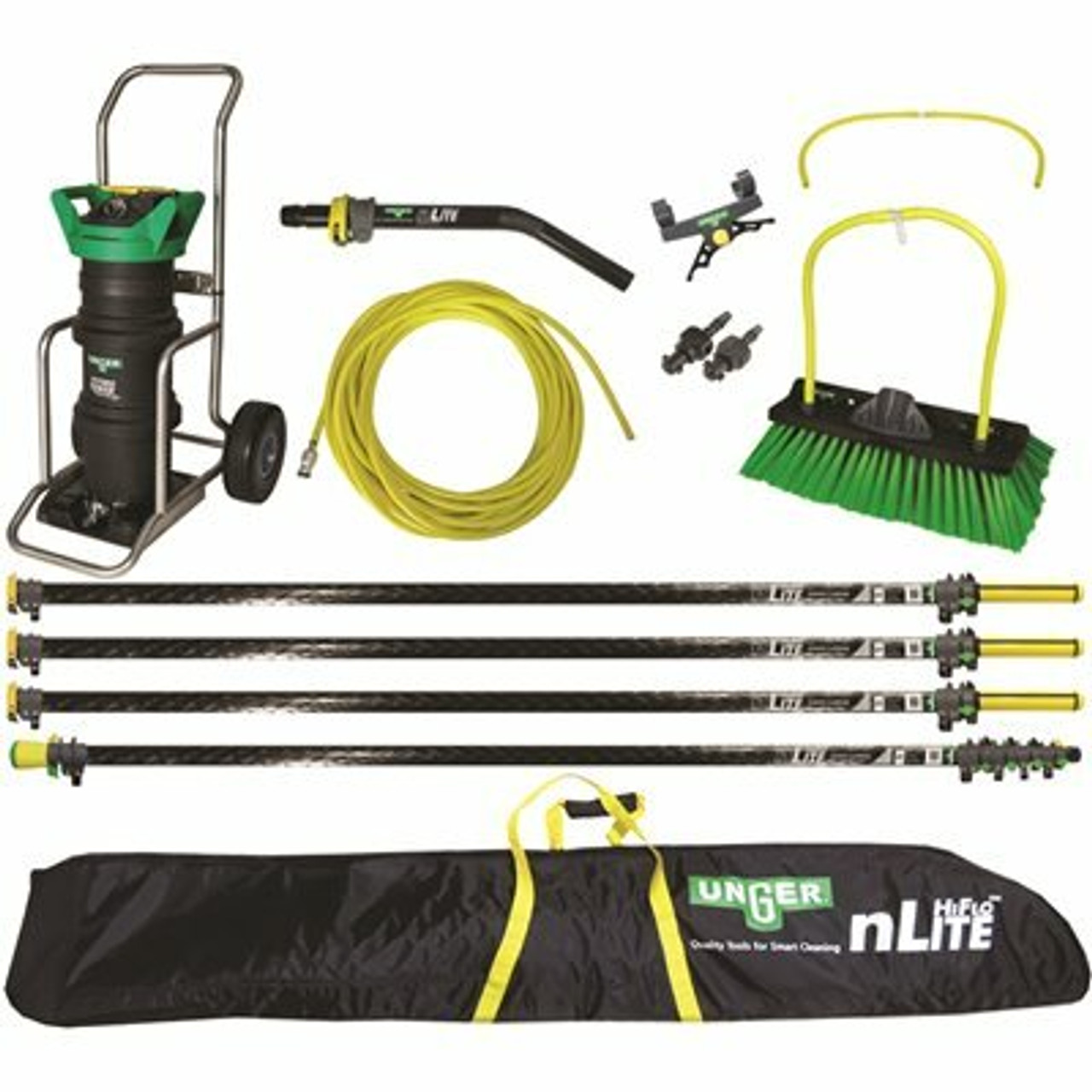 Unger 55 Ft. Hydropower Ultra Professional Kit