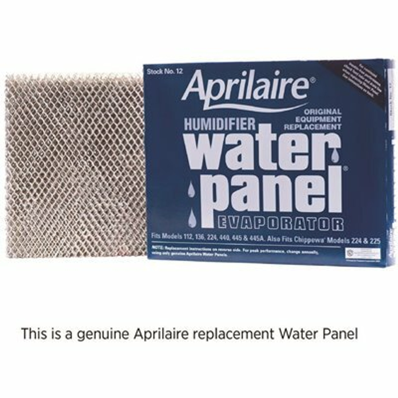 Aprilaire Water Panel For Models 112, 224, 225, 440, 445 And 448