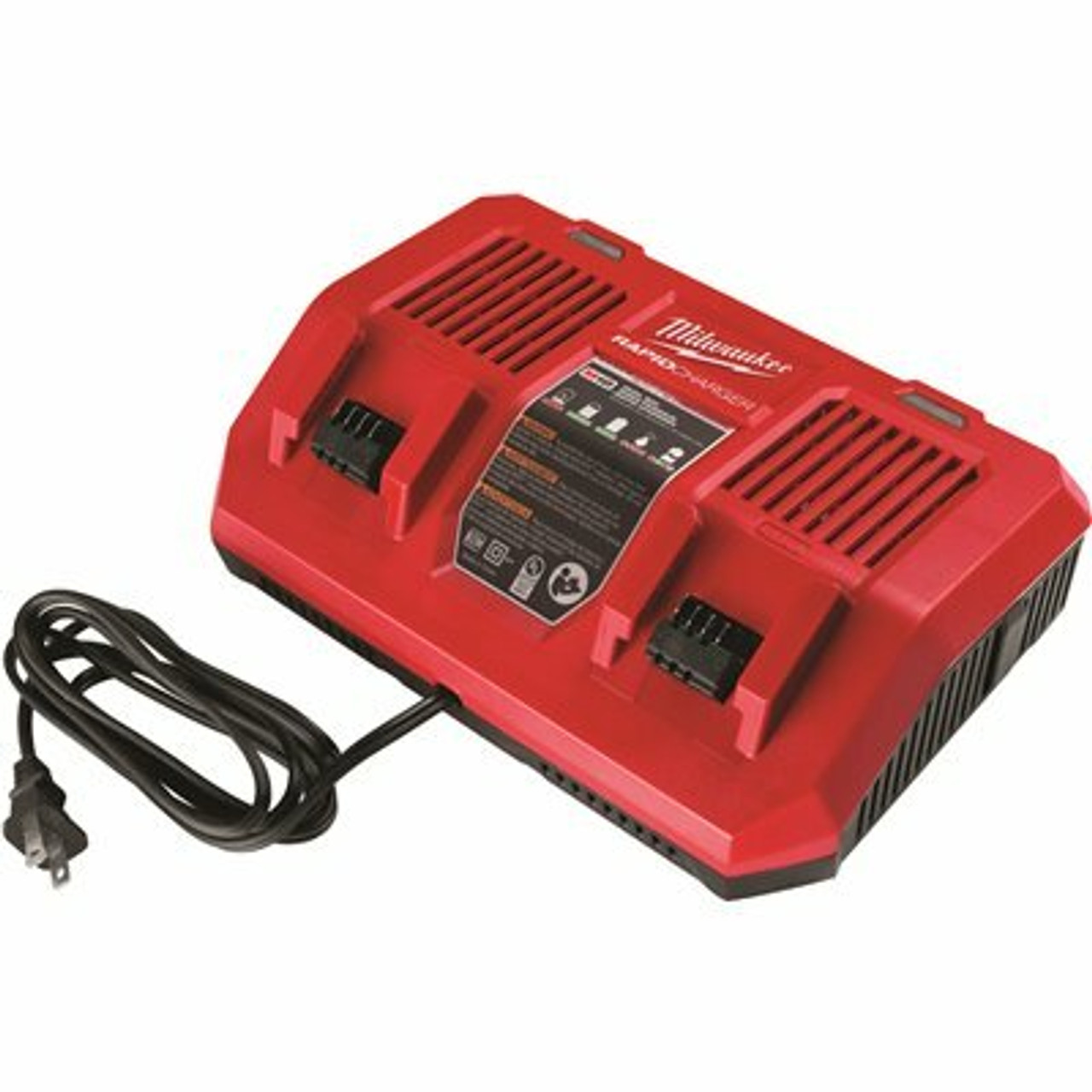 Milwaukee M18 18-Volt Lithium-Ion Dual Bay Rapid Battery Charger