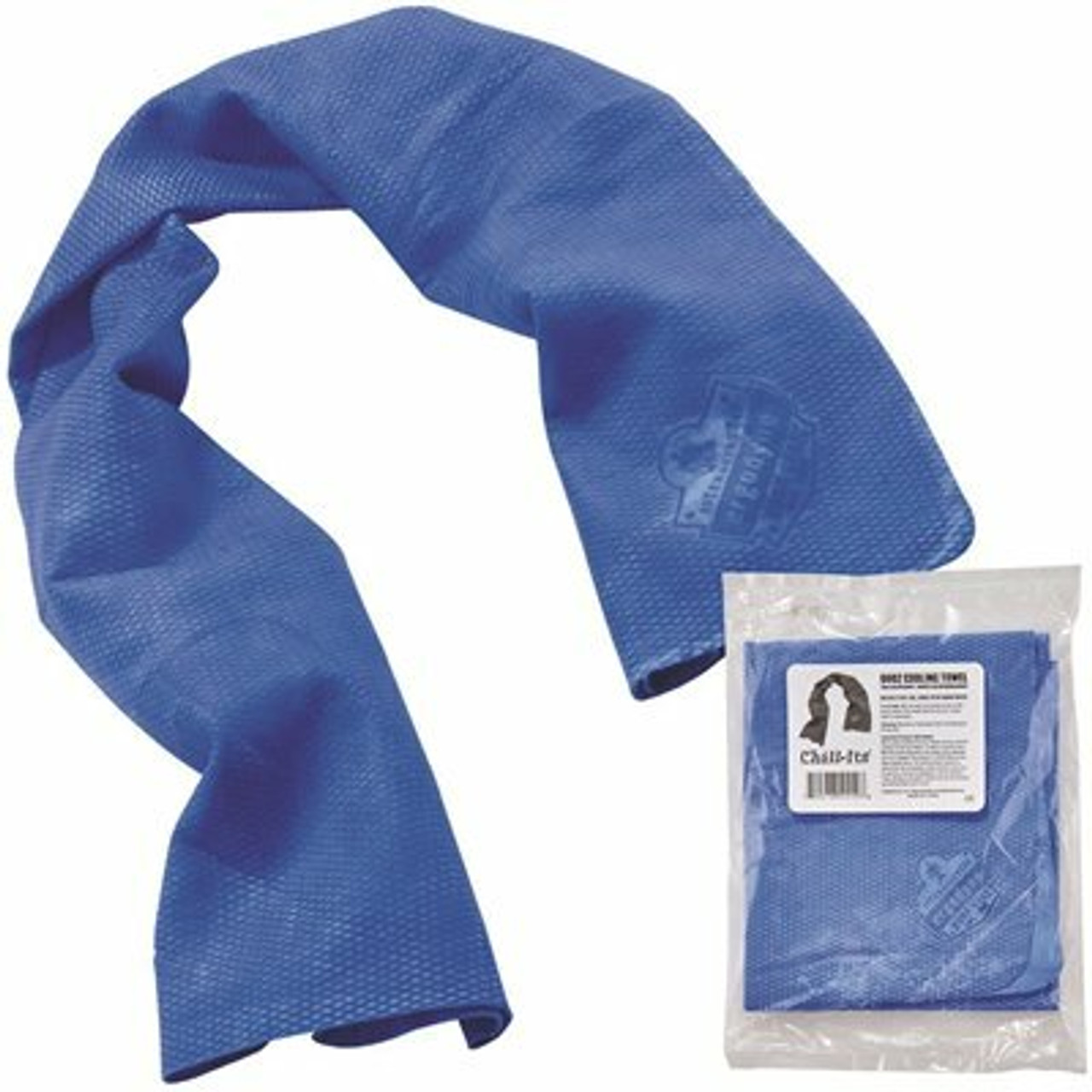Ergodyne Chill-Its Blue Evaporative Cooling Towel (50-Pack)