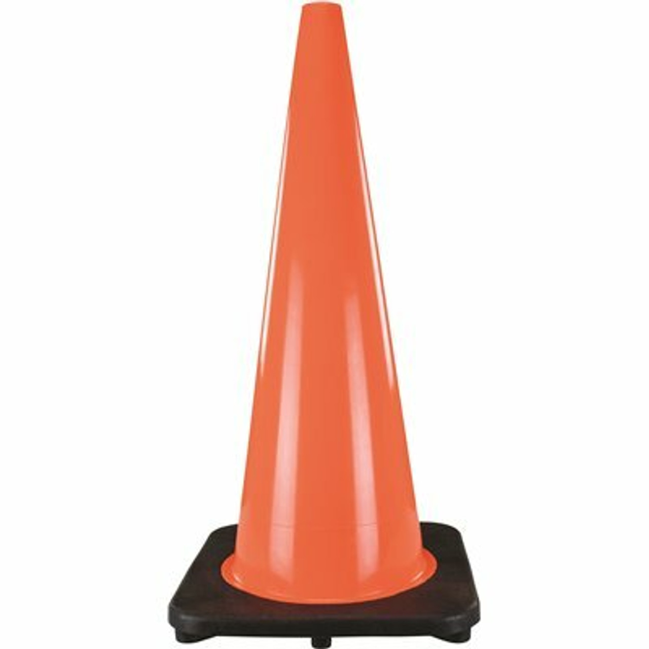 28 in. Orange PVC Traffic Cone
