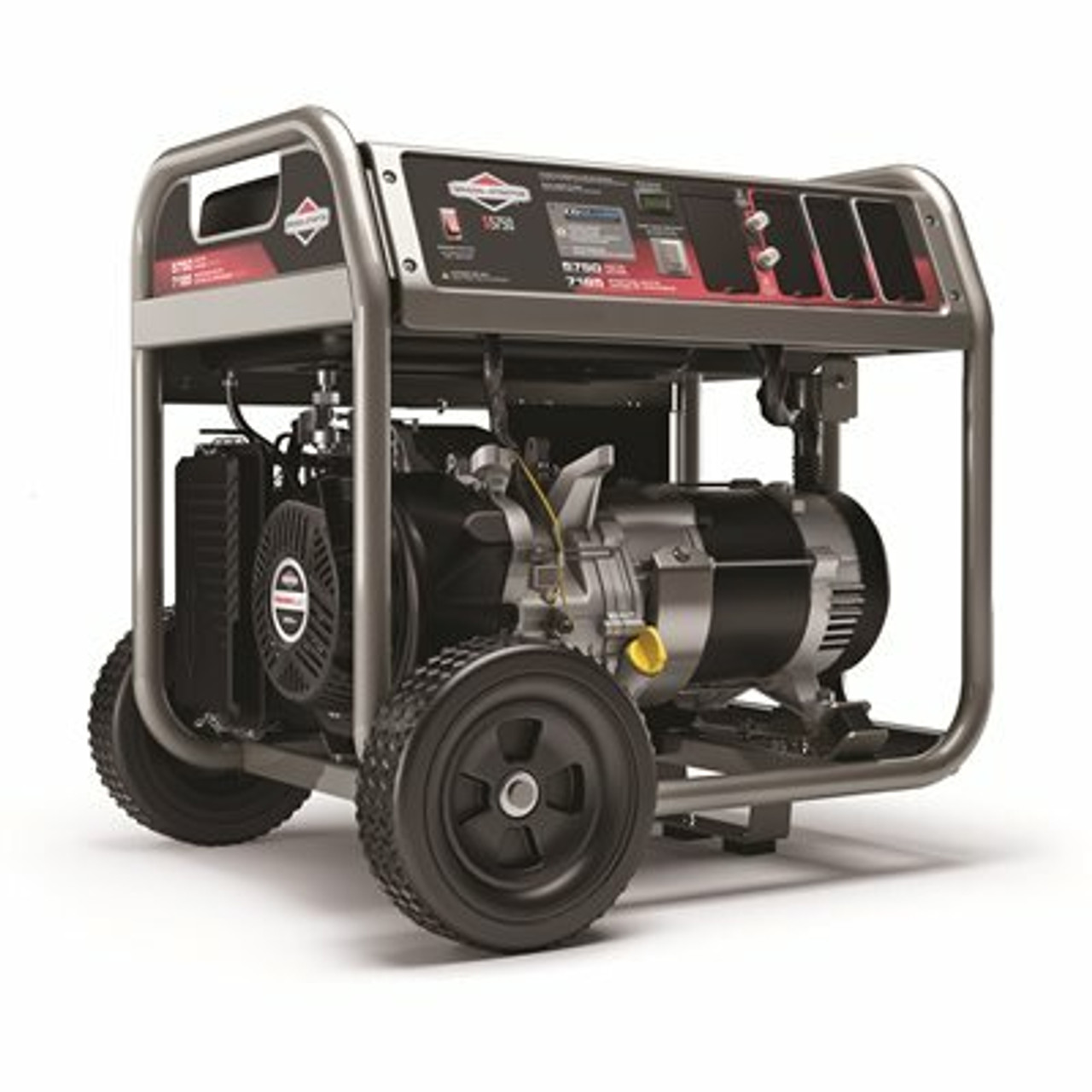Briggs & Stratton 5,750-Watt Recoil Start Gasoline Powered Portable Generator With B&S Ohv Engine Featuring Co Guard