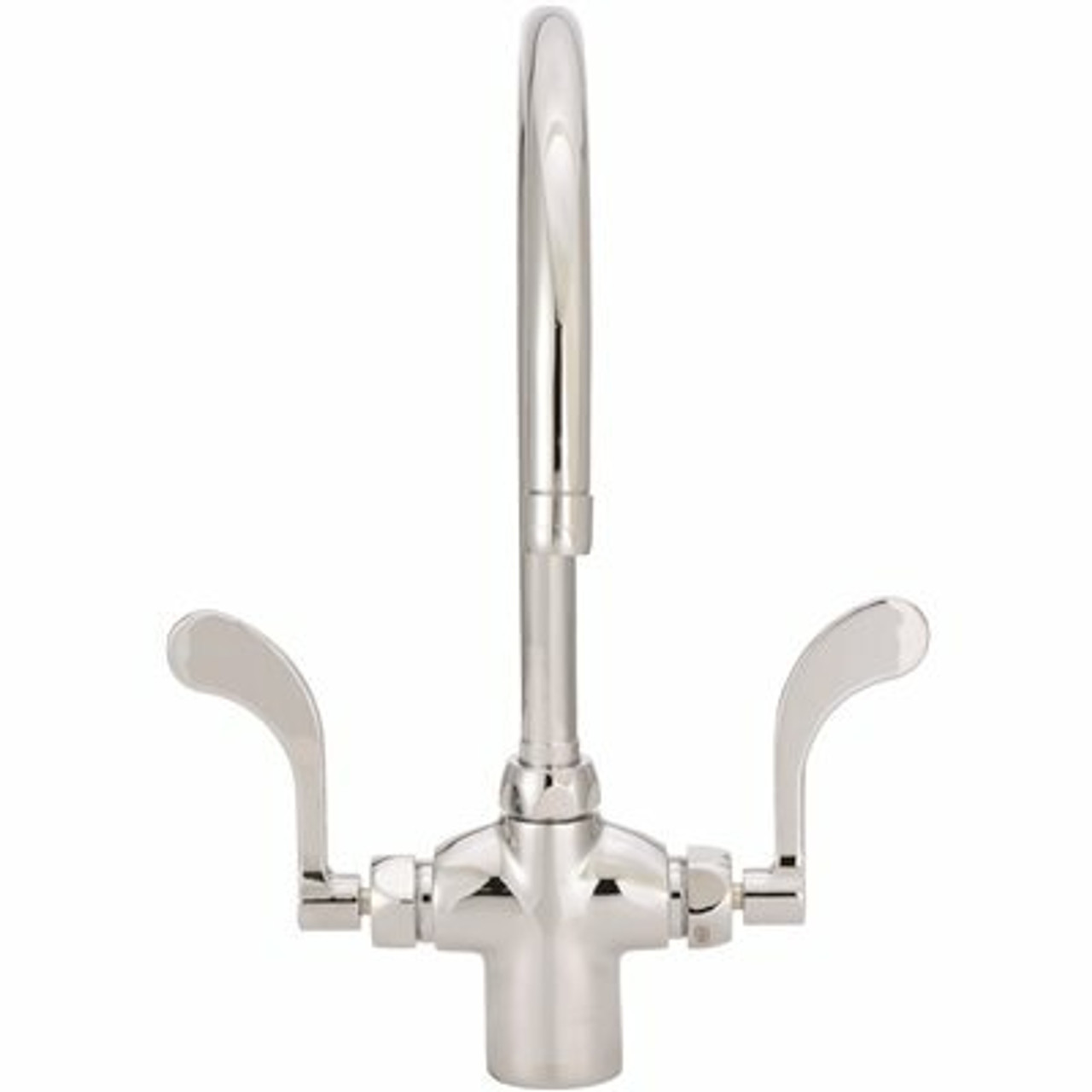 Zurn 2-Handle Kitchen Sink Utility Faucet with 8 in. Gooseneck in Chrome Zurn 2-Handle Kitchen Sink Utility Faucet with 8 in. Gooseneck in Chrome