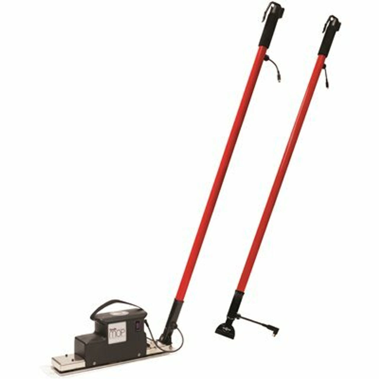 Square Scrub Battery Doodle Mop With Extra Battery Handle