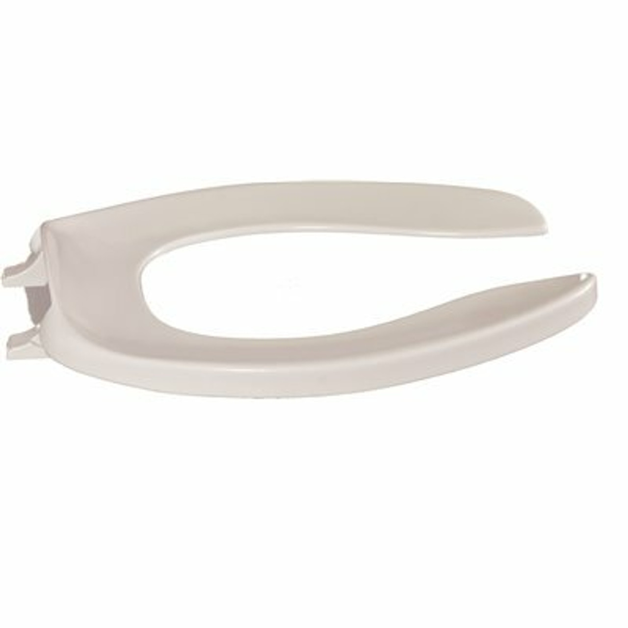 Centoco Elongated Open Front No Cover Commercial Toilet Seat In White - 312584656