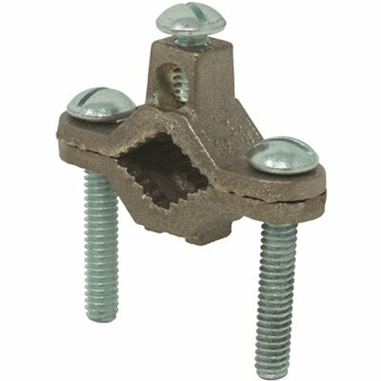 Southwire 1/2 In. - 1 In. Bronze Ground Clamp For #10 Str - #2 Str Wire