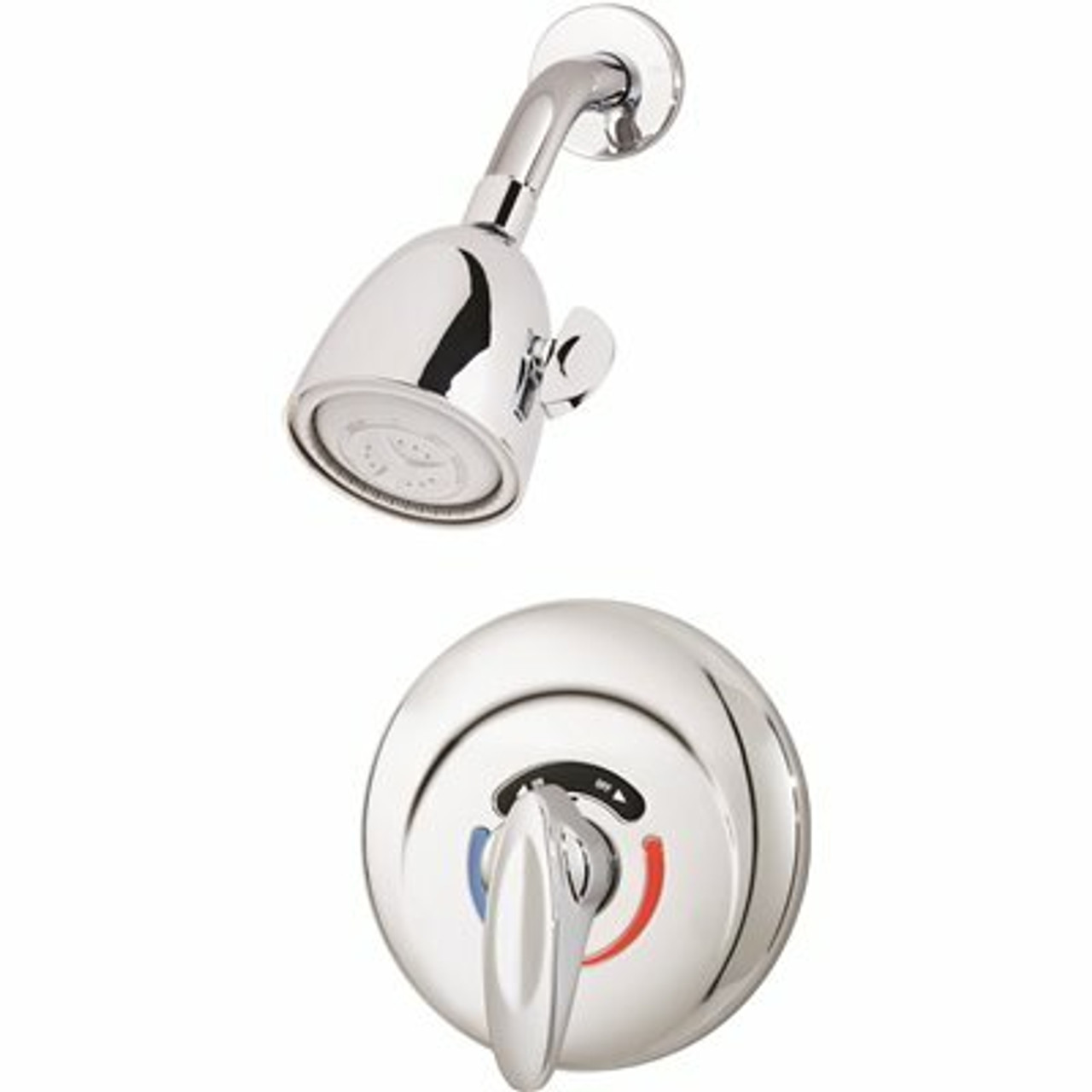 Symmons Safetymix Single-Handle 1-Spray Shower Faucet In Polished Chrome (Valve Included) - 312829934
