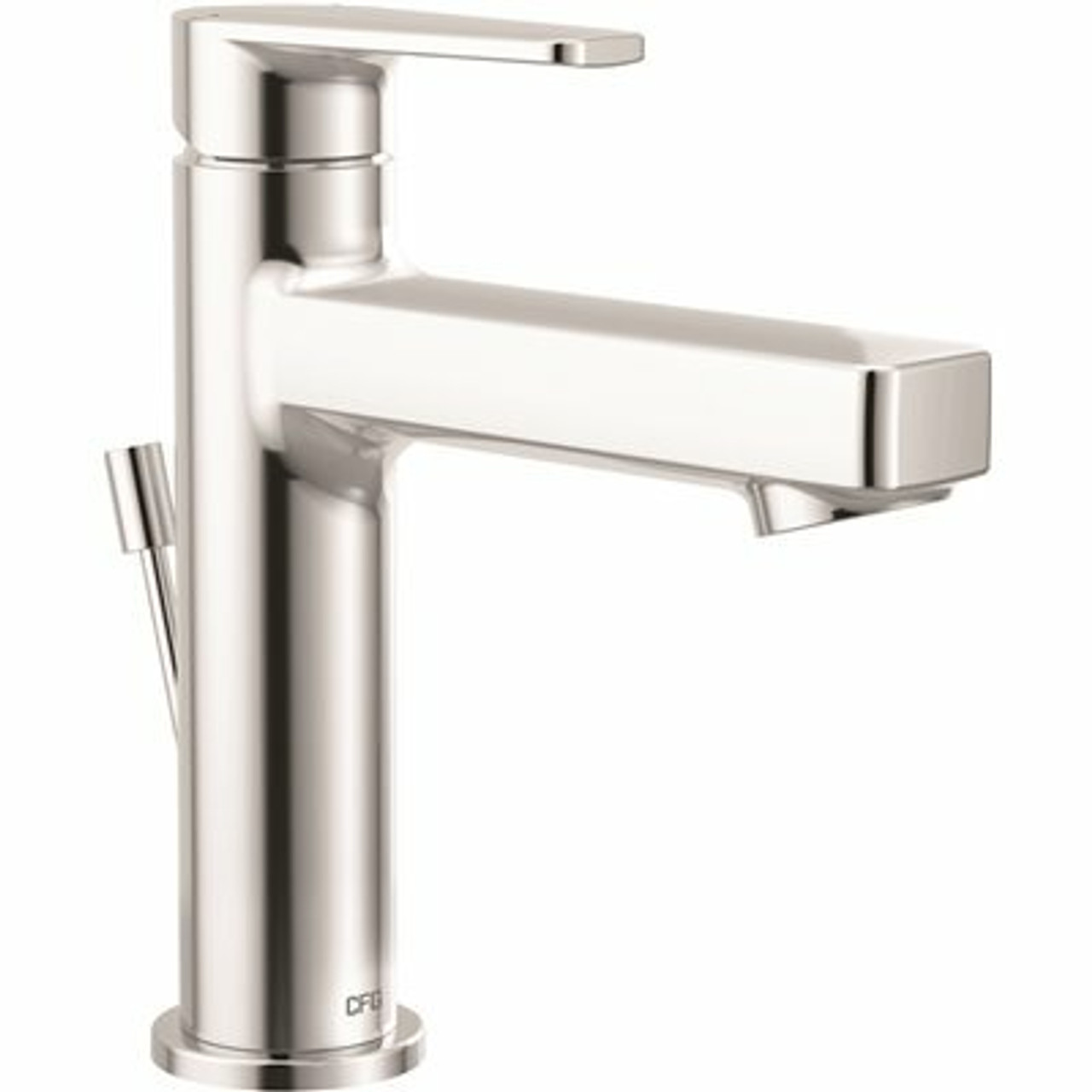 Cleveland Faucet Group Slate Single Hole Single-Handle Bathroom Faucet With Metal Drain Assembly In Chrome