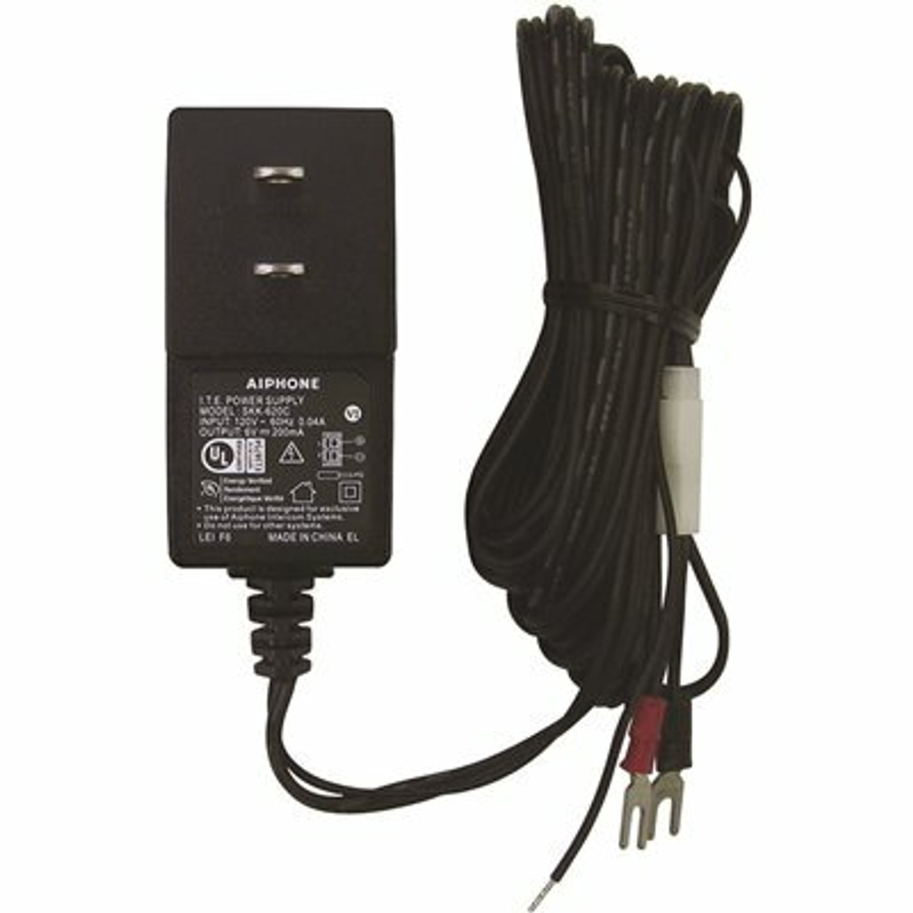 Aiphone 6Vdc 200 Ma Plug-In Power Supply