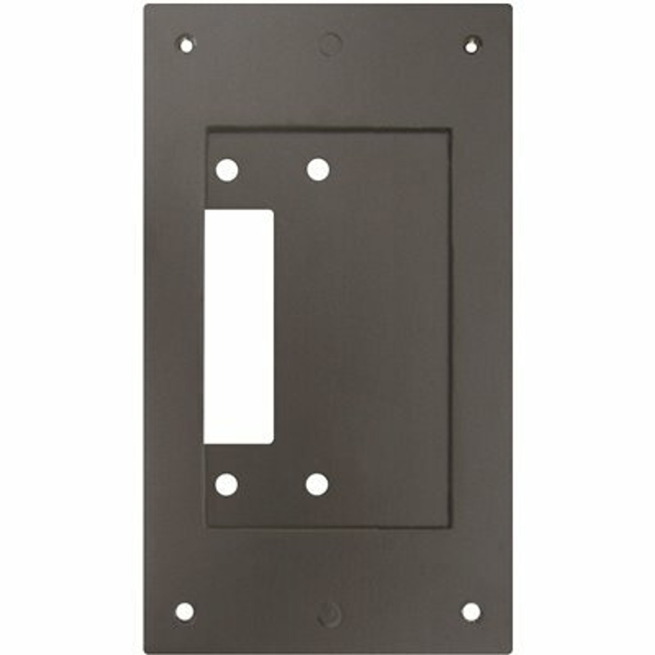 Aiphone Mounting Bracket, Black Finish, Non-Handed