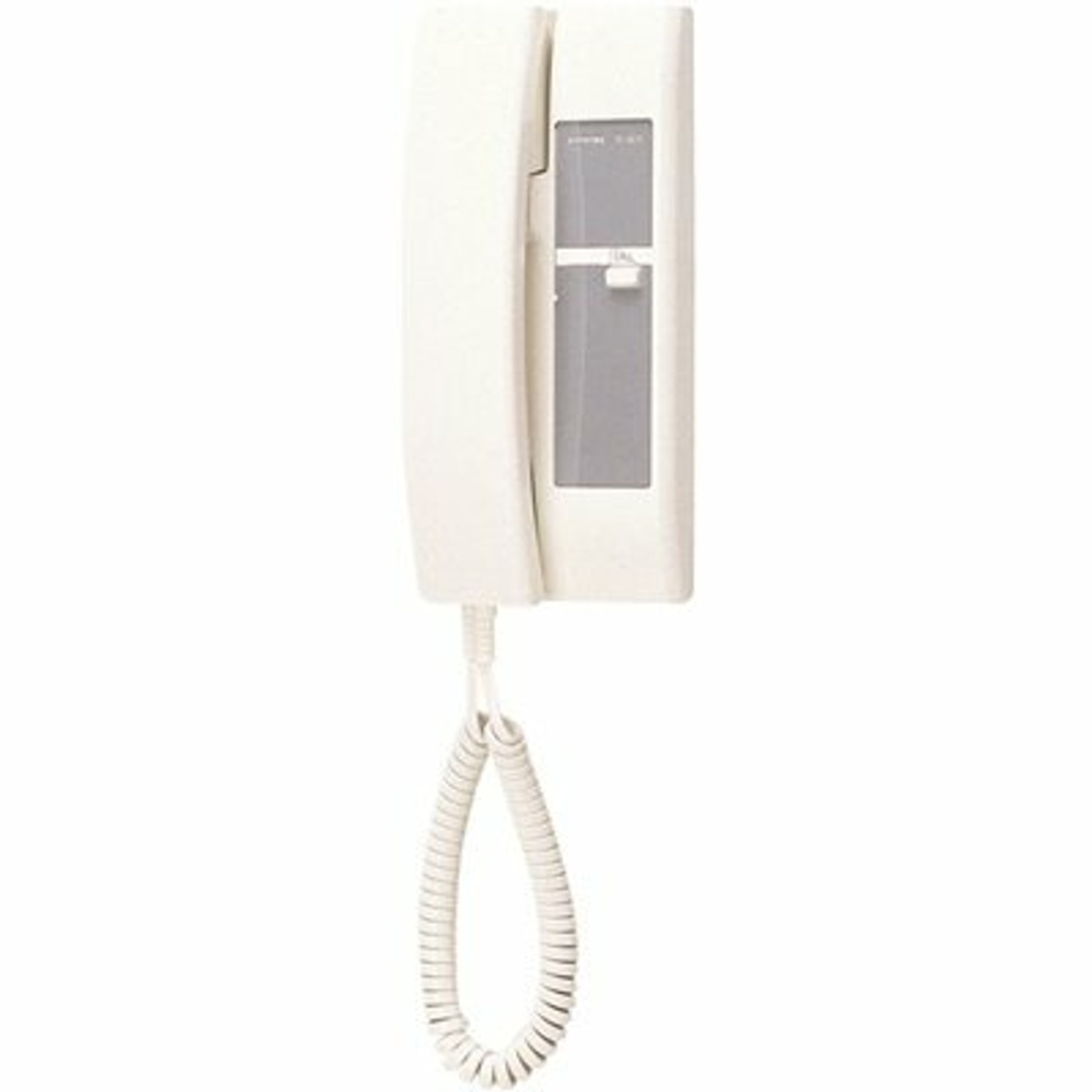 Aiphone Td-H Series Surface Mount 1-Channel 1-Call Sub-Station Handset Intercom With Station-Select Break-In Call, White