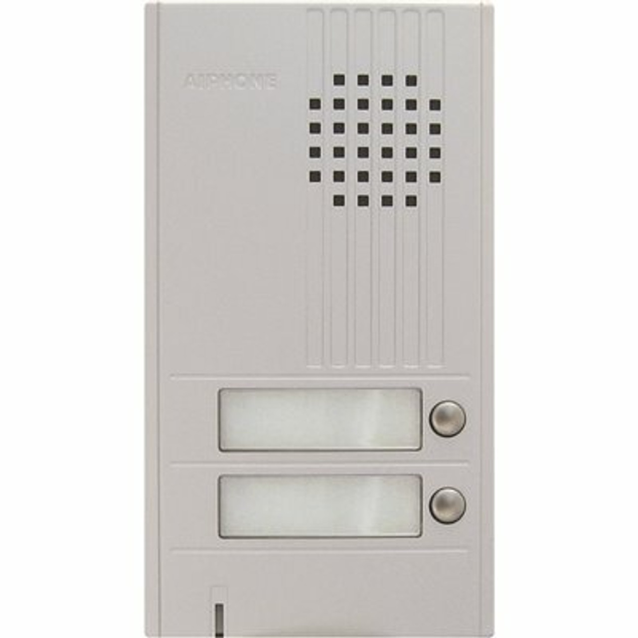 Aiphone Da Series Surface Mount 1-Channel 2-Call Audio Door Station Intercom With Weather Resistant, Aluminum
