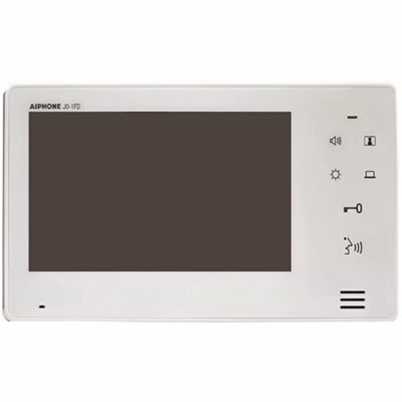 Aiphone Jo Series Surface Mount 1-Channel Multi-Mount Color Video Expansion Station Intercom With 7 In. Lcd Display, White
