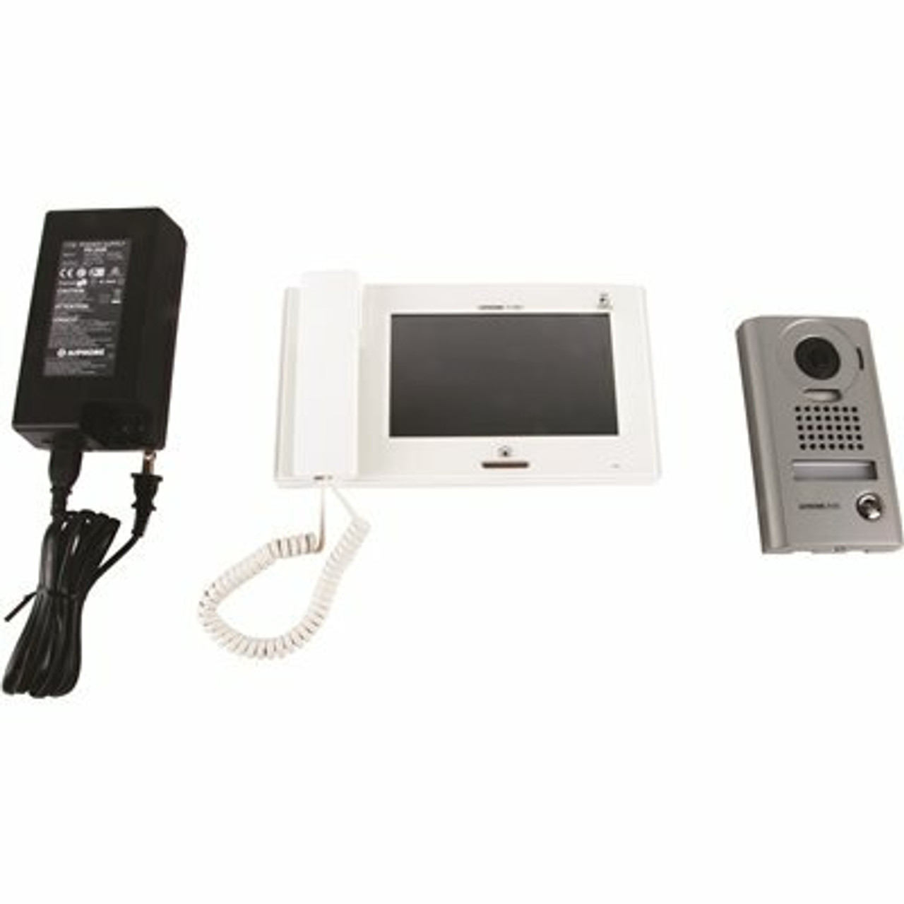 Aiphone Jp Series Surface Mount 1-Channel Audio And Video Intercom With Call Storage And Picture Memory, White - Gray - 312933470