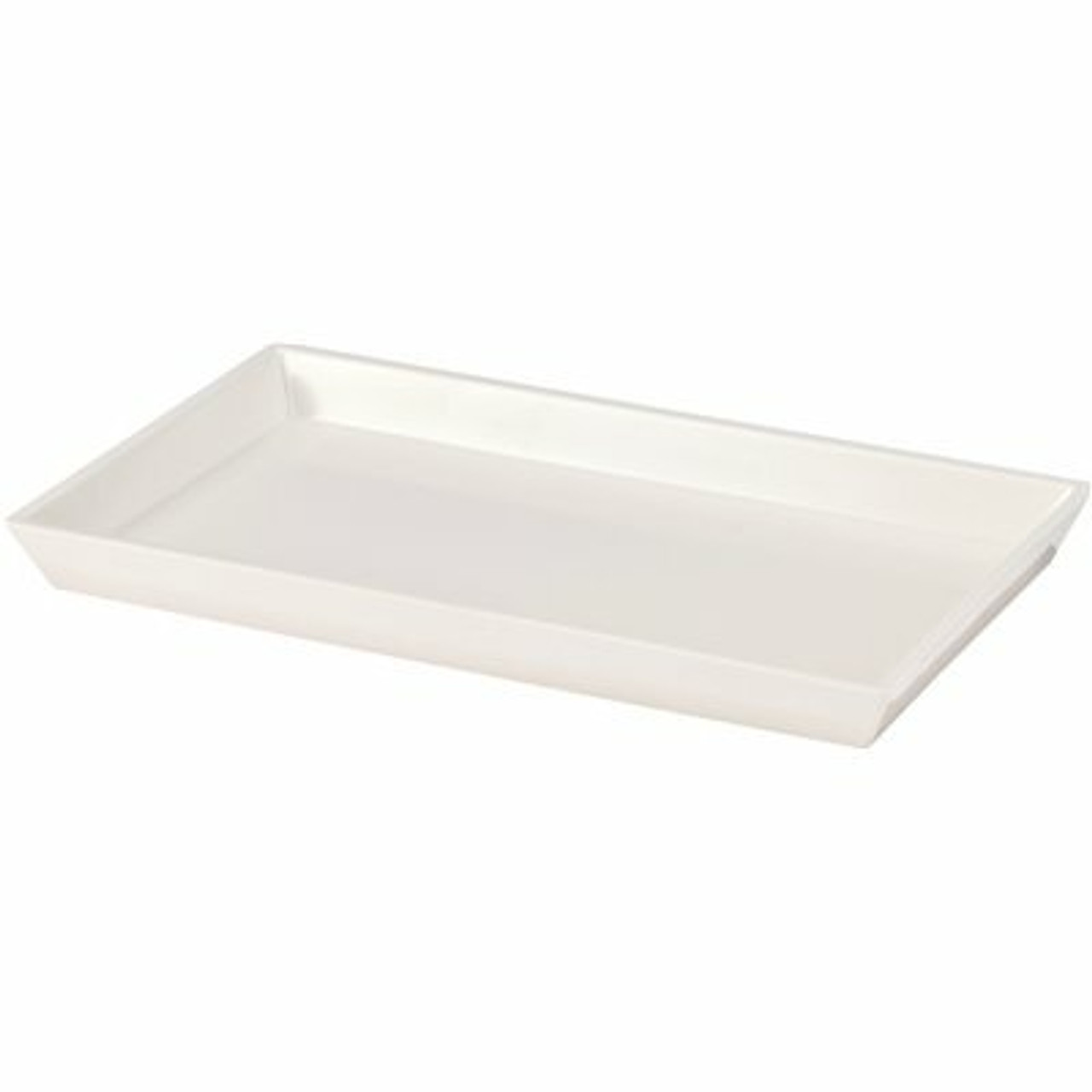 Focus Spa White Collection Amenity Tray Melamine (Case Of 3)
