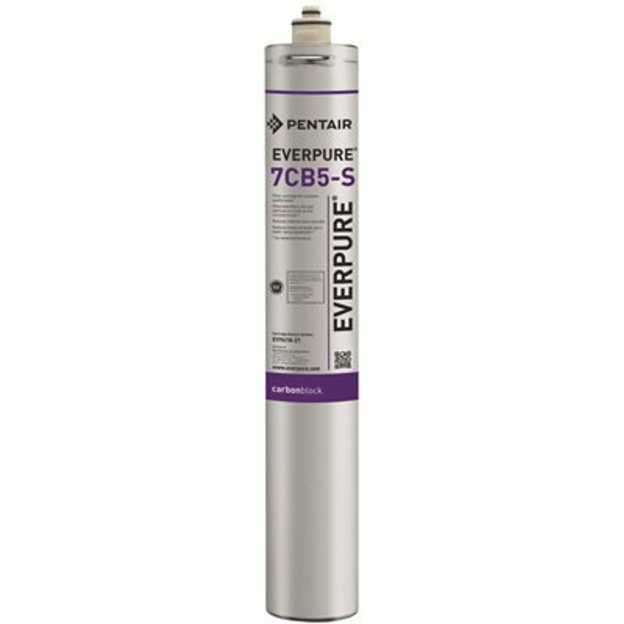 EVERPURE 7CB5-S Carbon Block Under Sink Replacement Water Filter Cartridge for Coffee and Ice Maker Systems