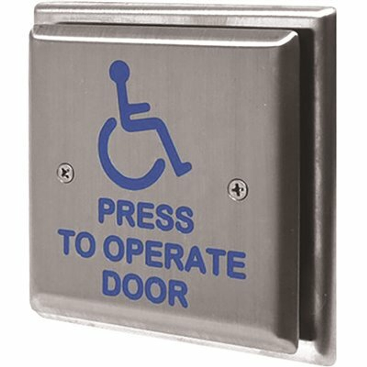 59 Series 2-Gang Stainless Steel Mount ADA Actuator Pushplate, Weather Protected, Rubber Bellow 313257815 59 Series 2-Gang Stainless Steel Mount ADA Actuator Pushplate, Weather Protected, Rubber Bellow 313257815