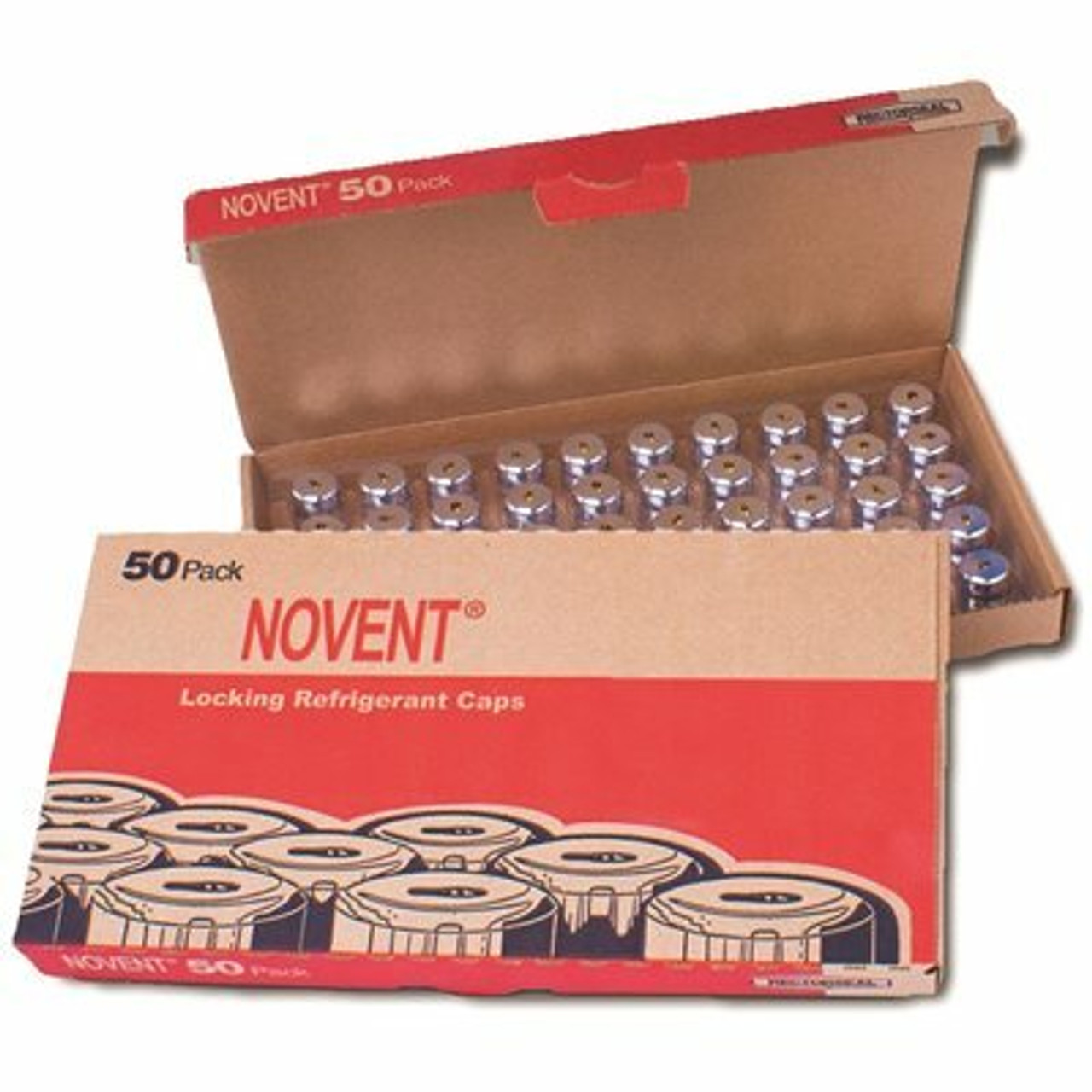 Rectorseal Novent Silver Universal 1/4 In. Thread Refringent Cap - 313290818