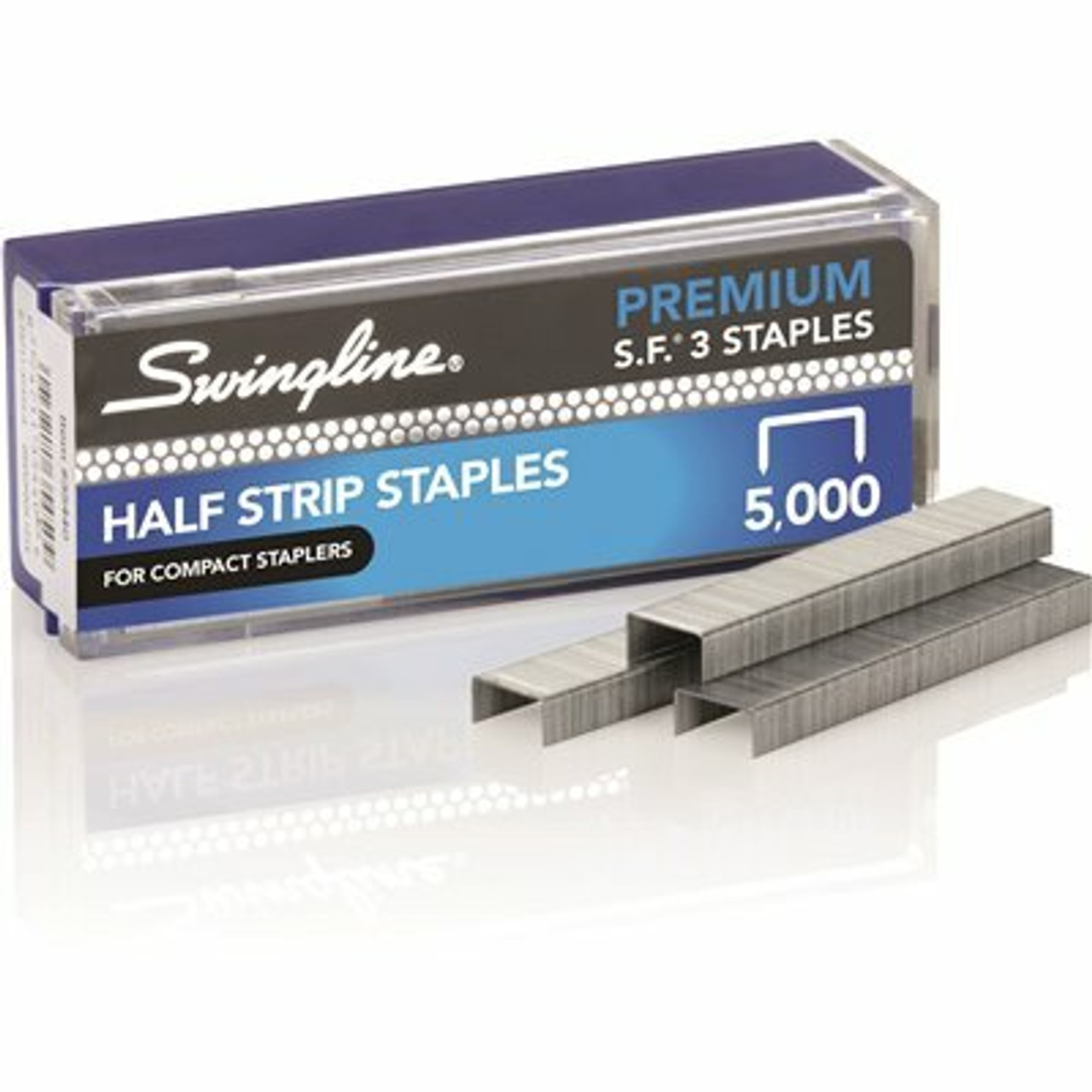 Swingline S.F. 3 Premium Chisel Point Staples, Silver (5000-Box)