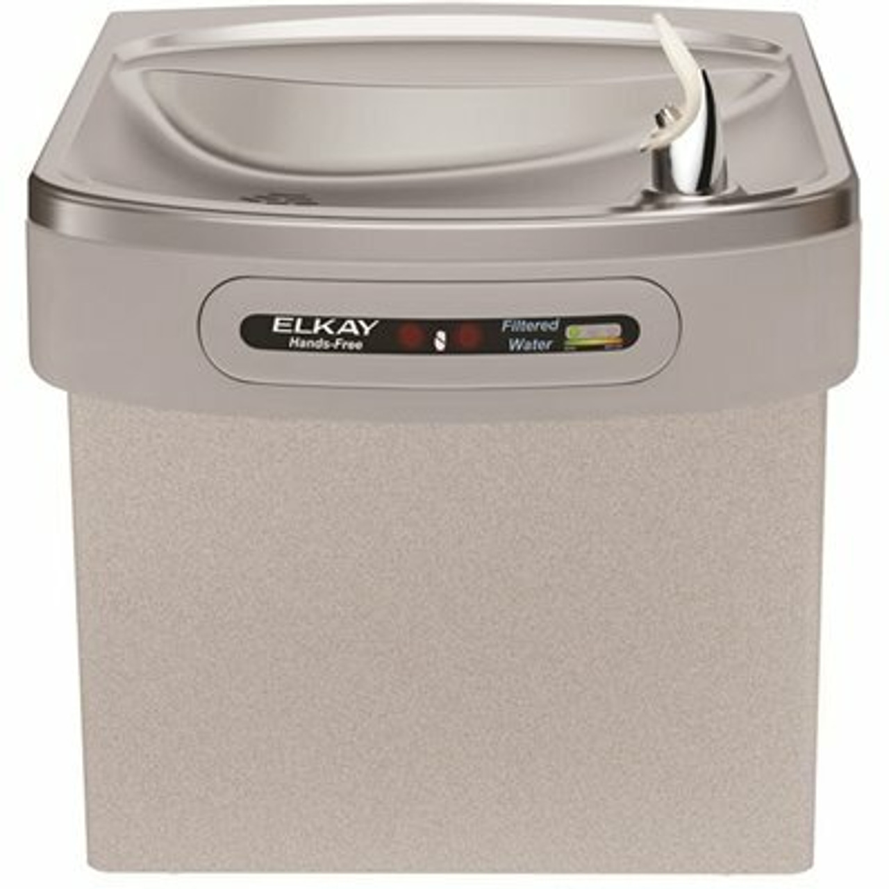 Elkay Hands-Free Filtered Ada Light Gray Granite Drinking Fountain