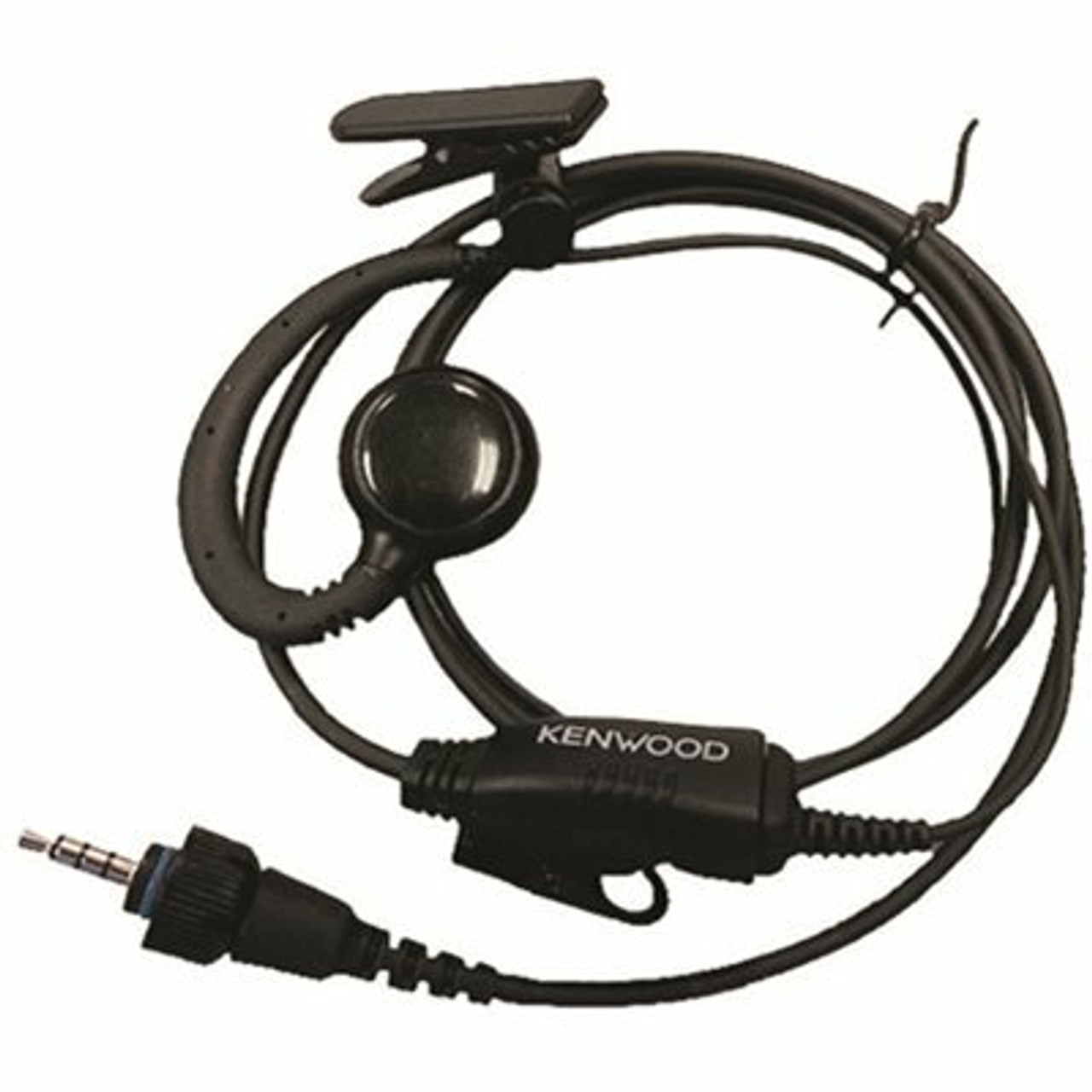 Kenwood C-Ring Ear Hanger With Ptt And Mic For Nx-P500K Protalk Digital Radio